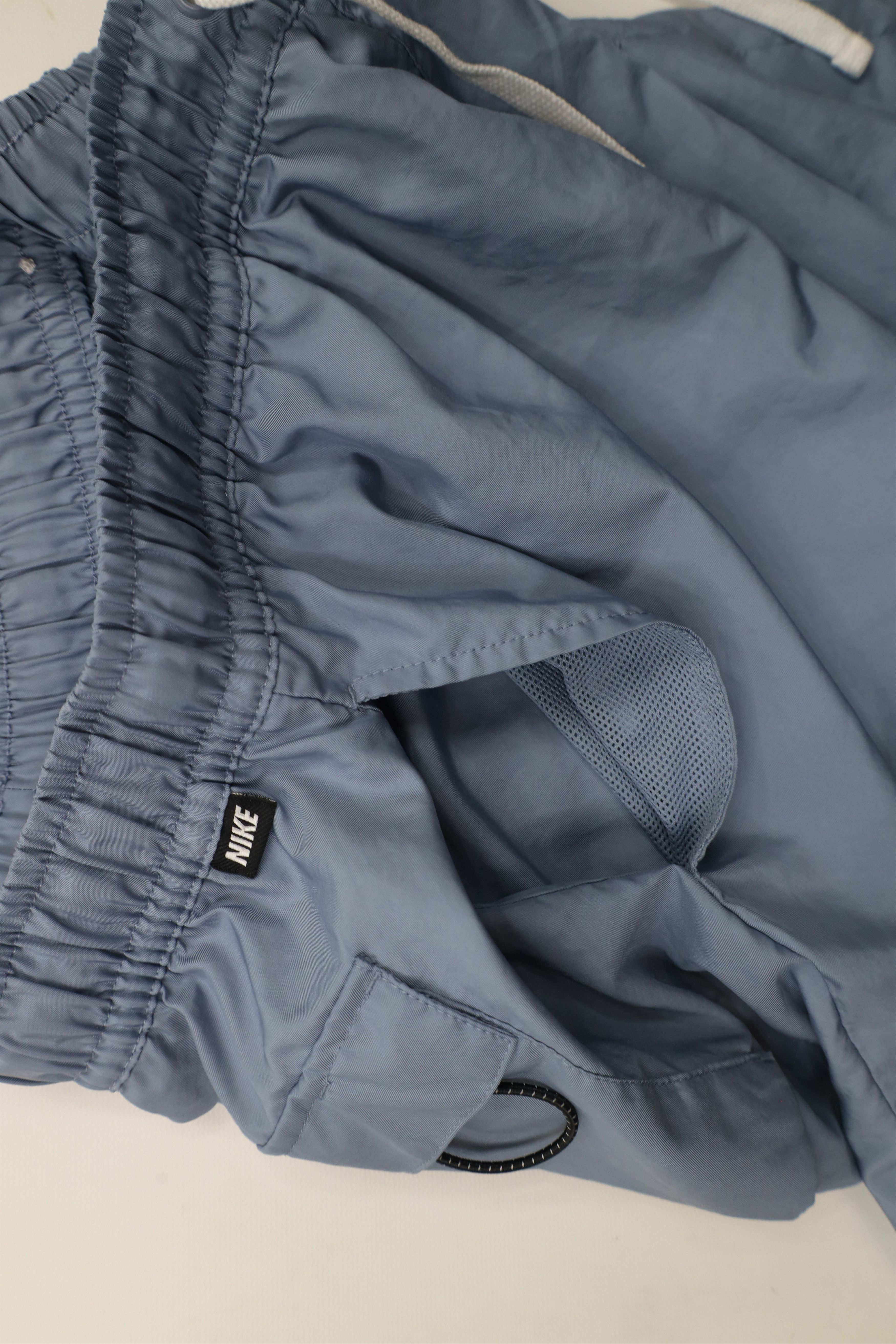 Nike × Vintage Nike Sportswear Out Above Knee Lined Flow Shorts Light Blue Size US 34 / EU 50 - 8 Thumbnail