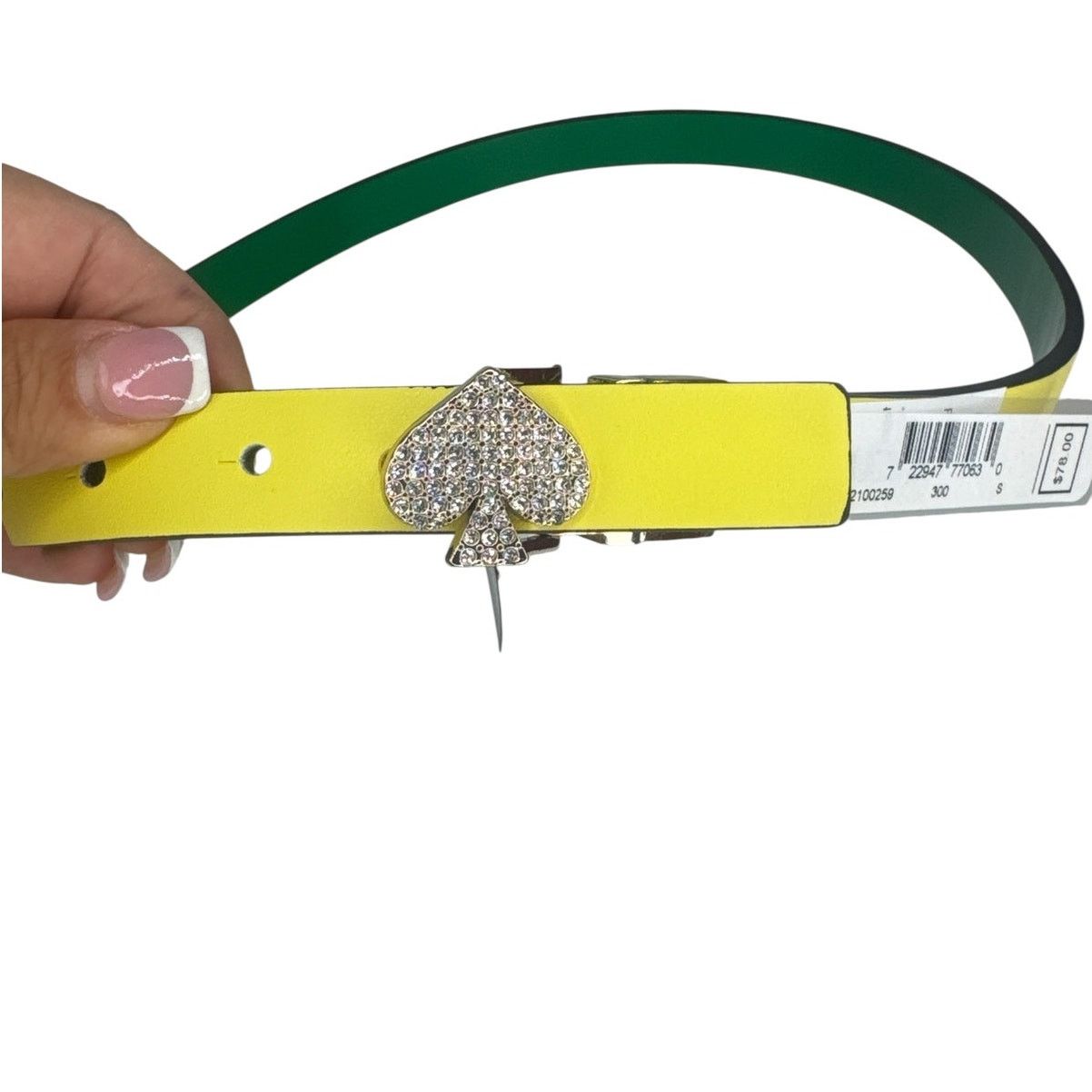 Kate Spade Kate Spade New York pavé spade reversible leather belt XL Size ONE SIZE - 9 Thumbnail
