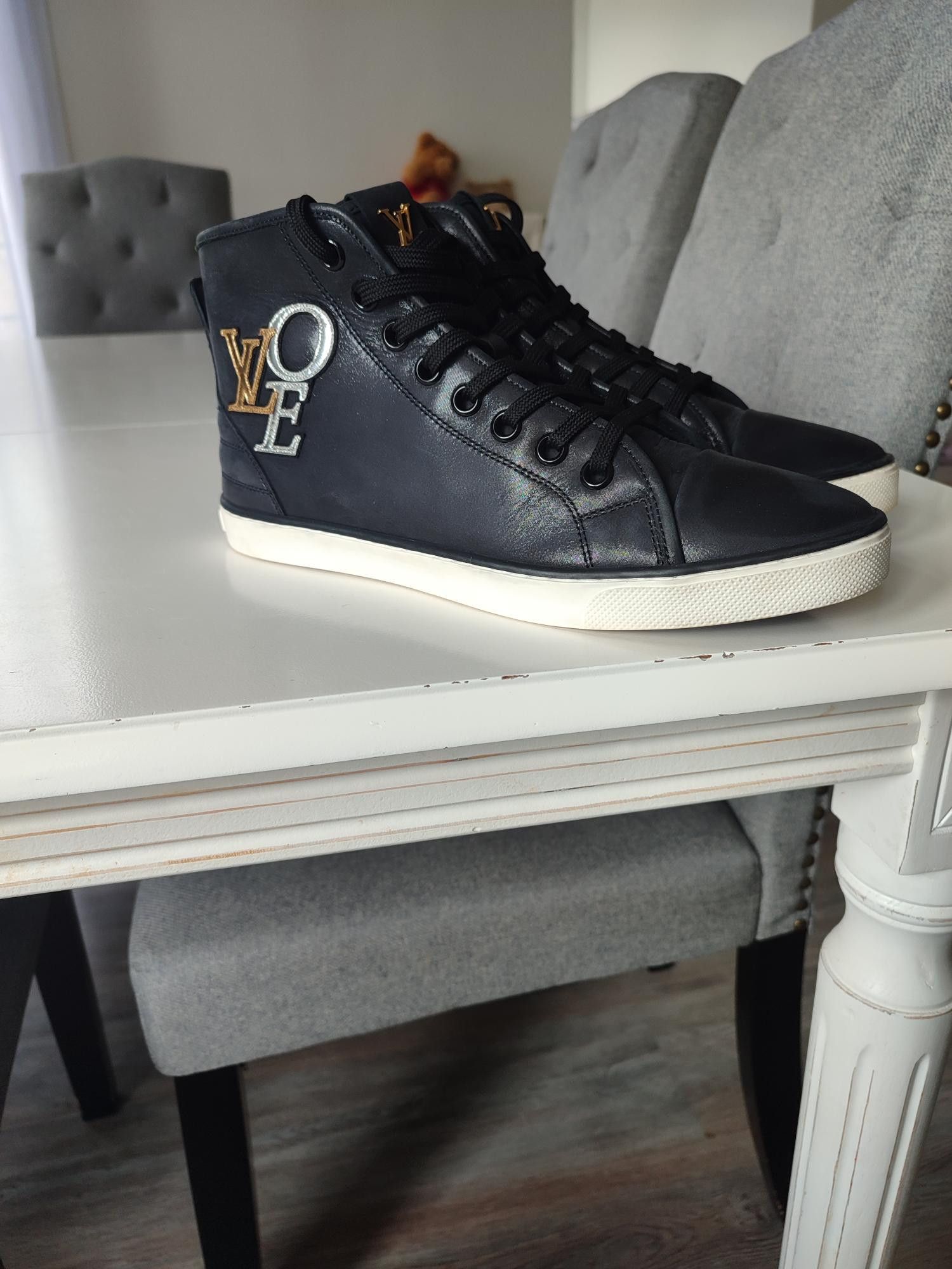 Louis Vuitton BASKETS LOUIS VUITTON PUNCHY LOVE Size US 8 / IT 38 - 8 Thumbnail