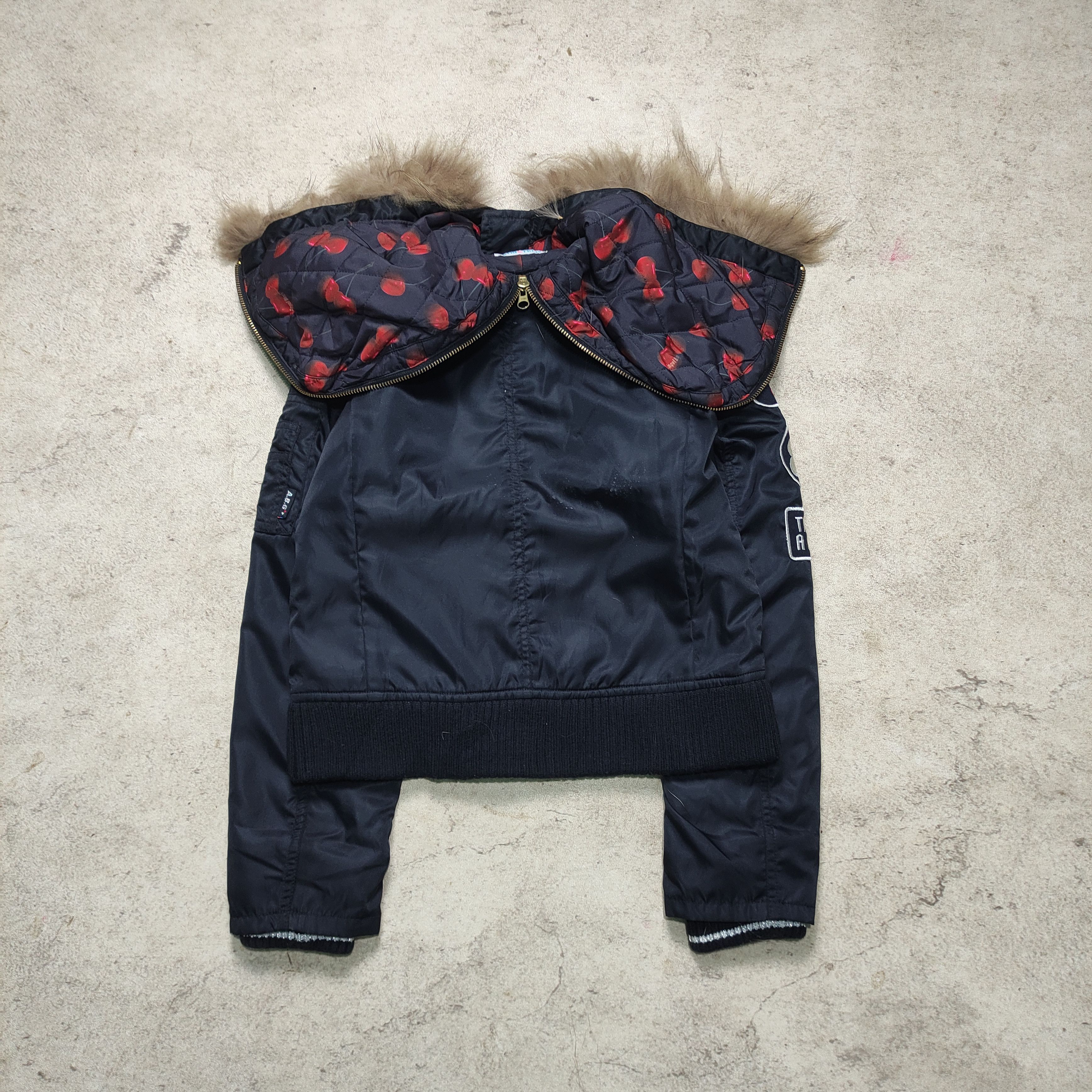 Le Grande Bleu (L.G.B.) Angel Blue Military Fur Jacket - 2000s Size US M / EU 48-50 / 2 - 7 Thumbnail