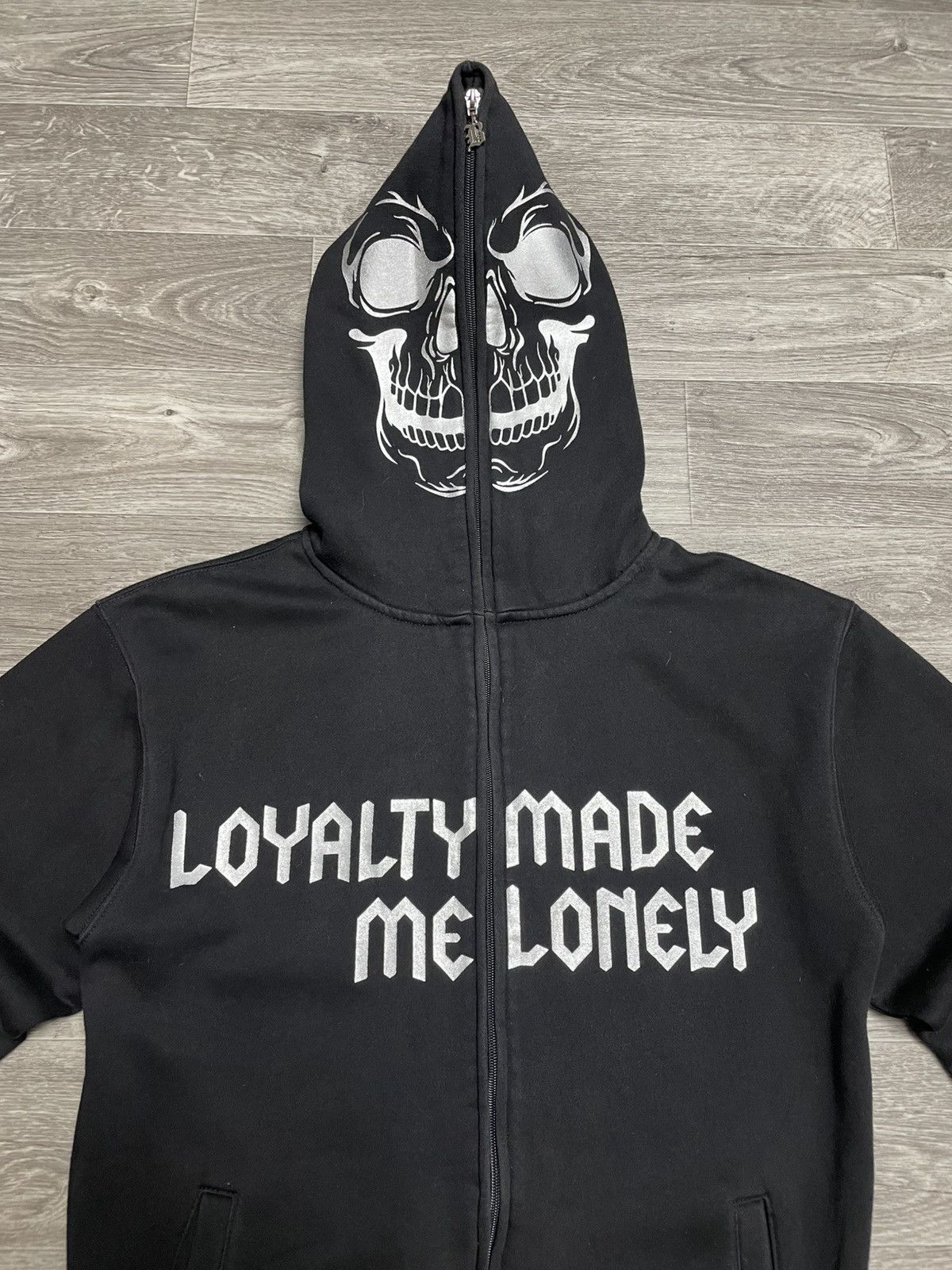 Other Vintage Skeleton Skull Head Full Zip-Up Hoodie Y2K Size US M / EU 48-50 / 2 - 3 Thumbnail