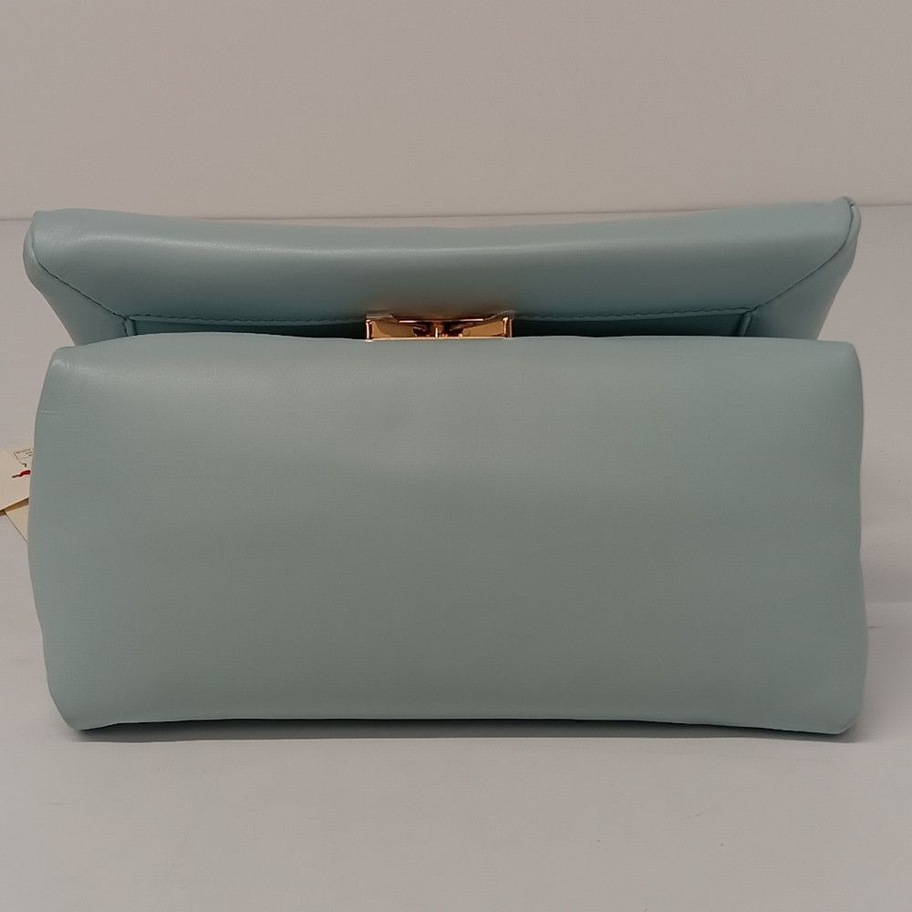 Marni Marni Womens Small Leather Prisma Crossbody Bag - Light Blue Size ONE SIZE - 13 Thumbnail
