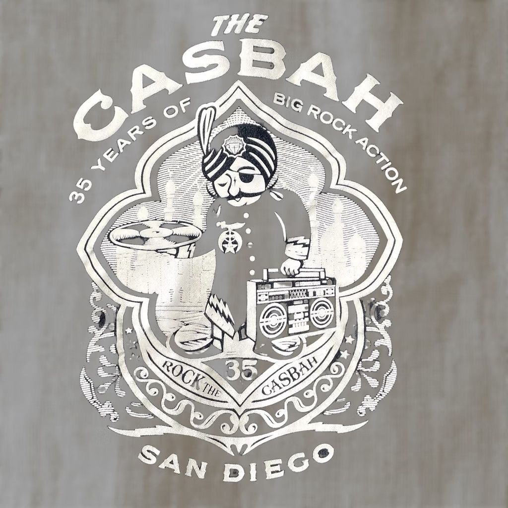 Obey OBEY Hoodie Men XL Casbah San Diego 35th Anniversary Music Bar Shepard Fairey Black Full Zip Mens Size US XL / EU 56 / 4 - 1 Thumbnail