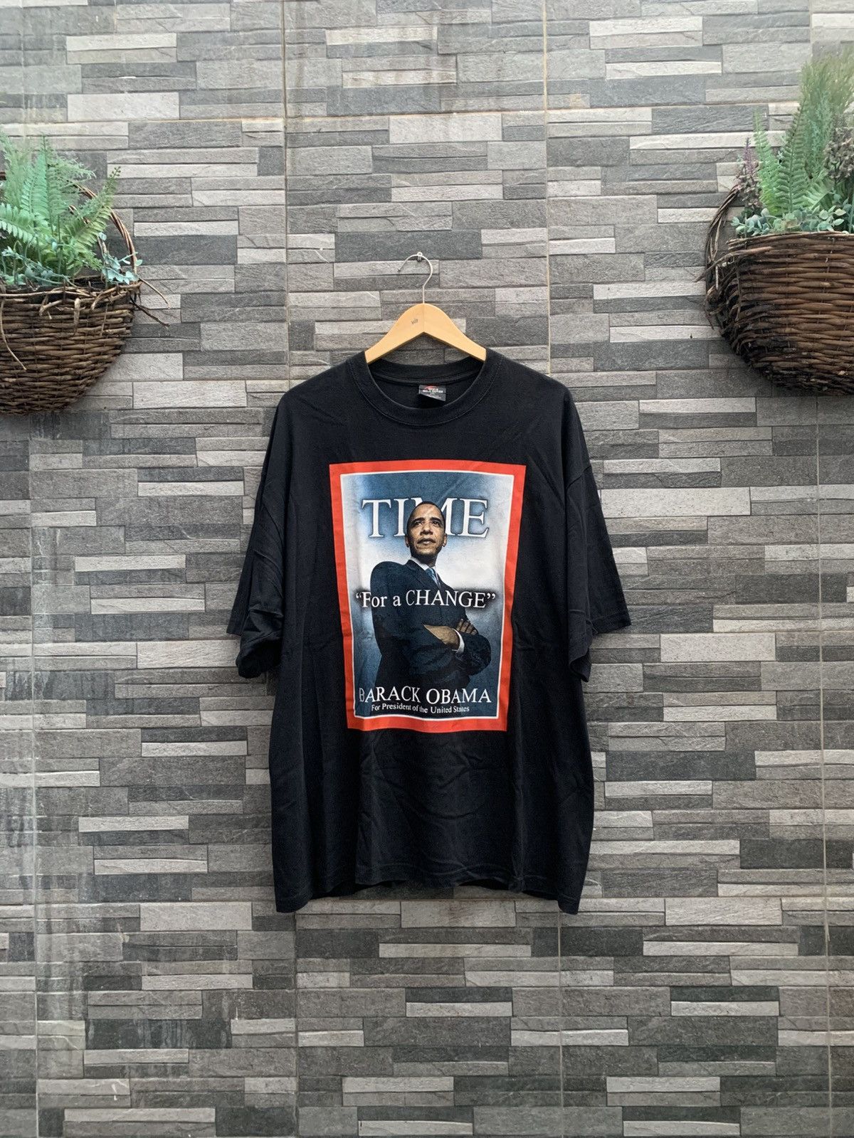 Other 2008 Barrack Obama Time Magazine Covers Tee Size US XXL / EU 58 / 5 - 7 Thumbnail