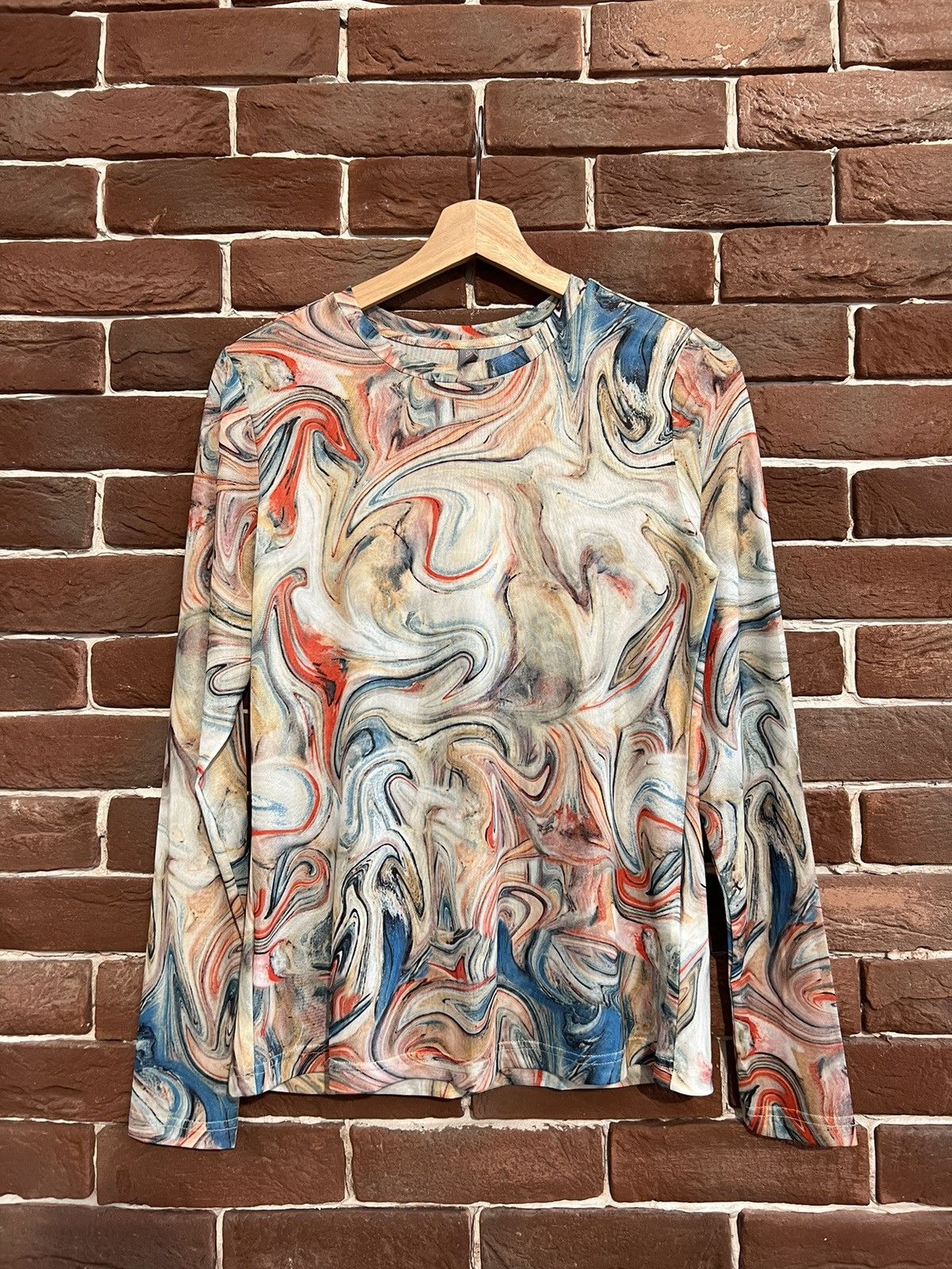 Vintage Rare Vintage Psychodelic Y2K Mesh top like jean paul gaultie Size M / US 6-8 / IT 42-44 - 1 Thumbnail