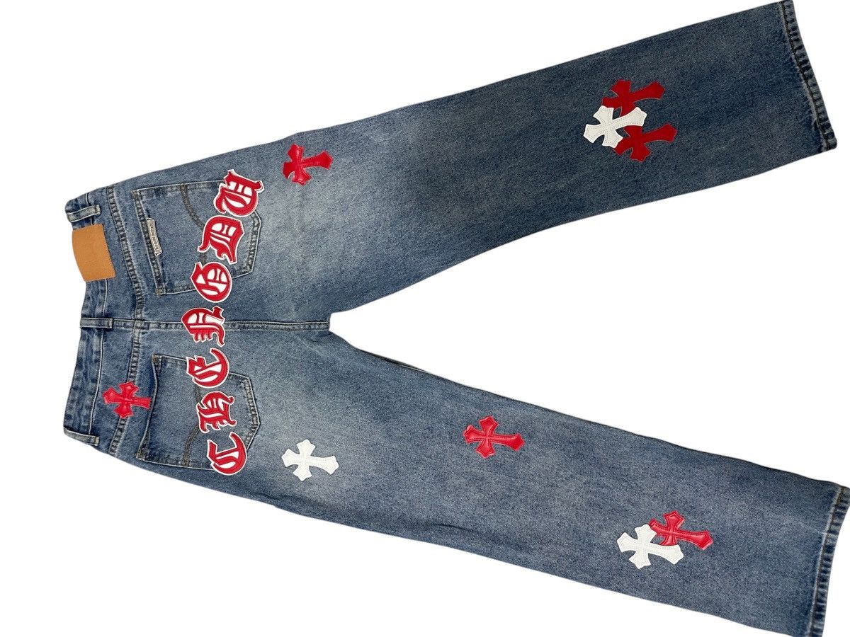 Ralph Lauren Ralph Lauren with CHROME HEARTS Patchwork Size US 30 / EU 46 - 3 Thumbnail
