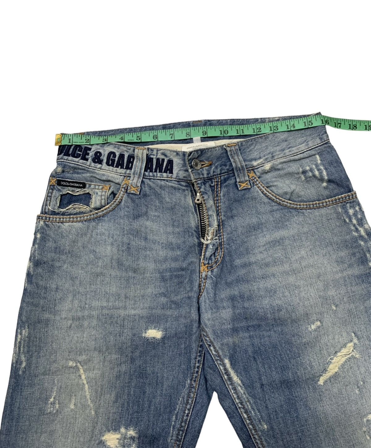 Dolce & Gabbana DOLCE & GABBANA Distressed denim Size US 32 / EU 48 - 11 Thumbnail