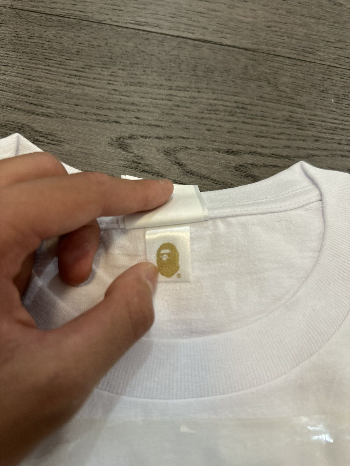 Bape 2023 BAPE ABC Camo By Bathing Ape Tee 'White/Grey' Size US L / EU 52-54 / 3 - 5 Thumbnail