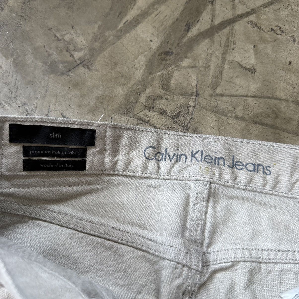Calvin Klein Calvin Klein - Raf Simons - Paint Splatter Jeans Size US 30 / EU 46 - 8 Thumbnail