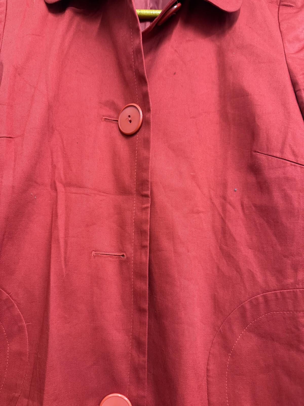 Other Dorothy Perkins Red Button Front Coat Size 14 Size L / US 10 / IT 46 - 3 Thumbnail