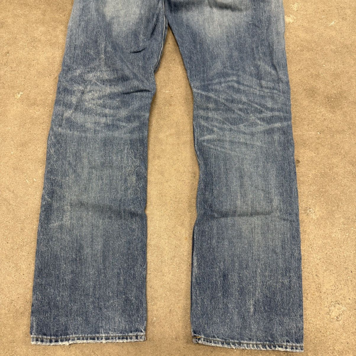 Japanese Brand POLO RALPH LAUREN VARICK SLIM REPAIRED PATCHWORK JEANS Size US 31 - 9 Thumbnail