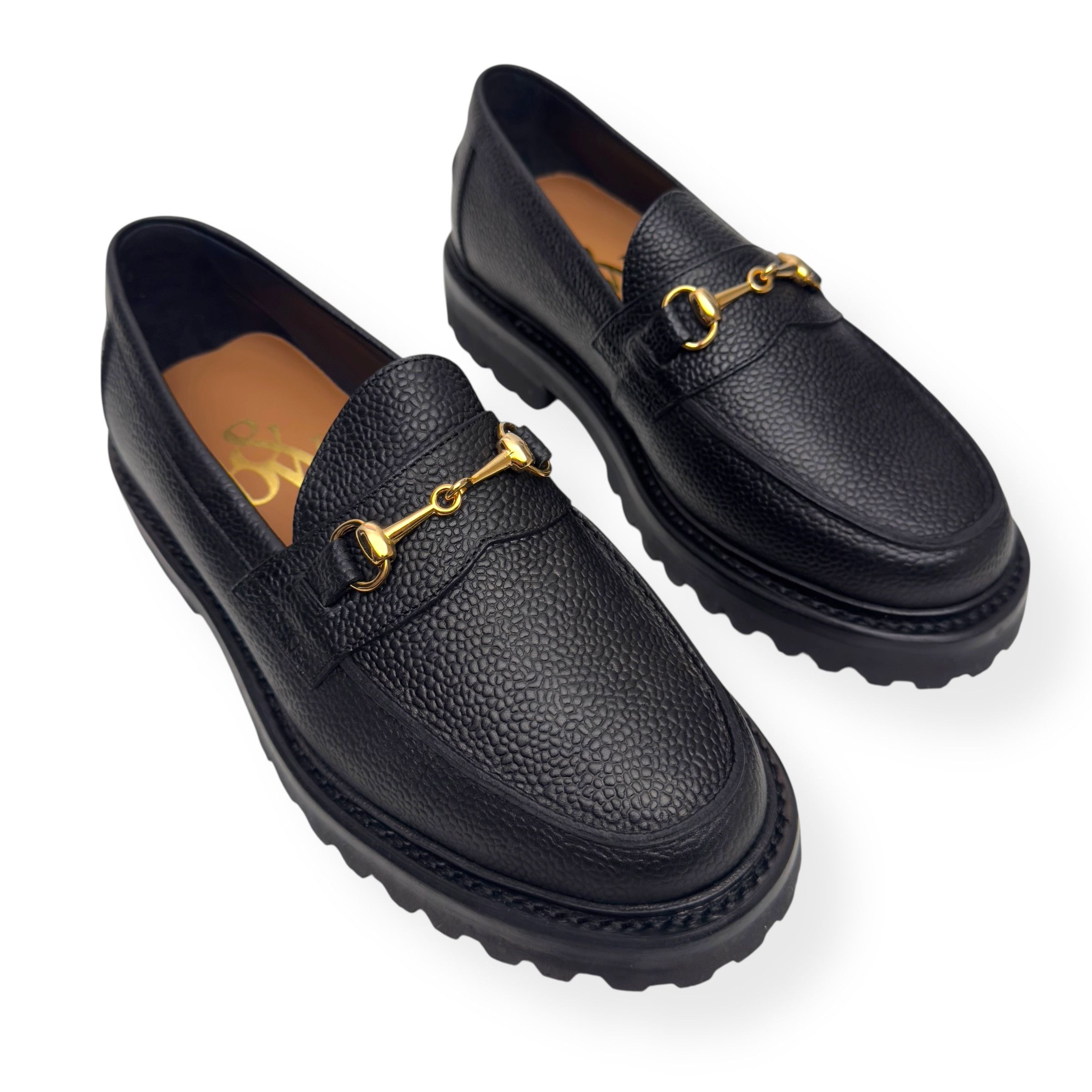 Blackstock & Weber BLACKSTOCK & WEBER THE MASON HORSE BIT LOAFER ONYX US6 / UK5 Size US 6 / EU 39 - 5 Thumbnail