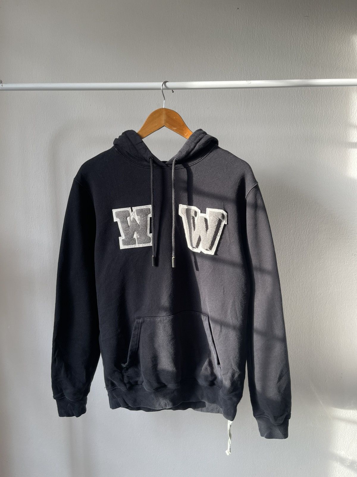 Off-White Off White Virgil Abloh 'W W' Hoodie Size US M / EU 48-50 / 2 - 3 Thumbnail