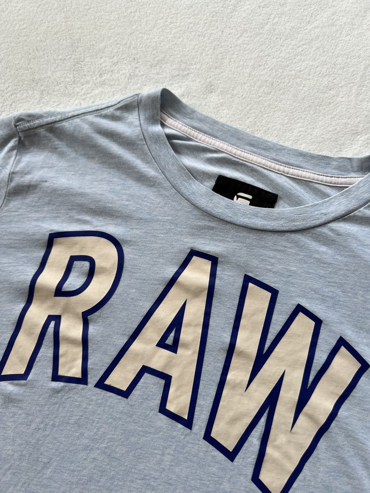 G-Star 🦕 G STAR RAW RETRO BIG LOGO AVANT-GARDE TEE Y2K 90’s Size US L / EU 52-54 / 3 - 3 Thumbnail