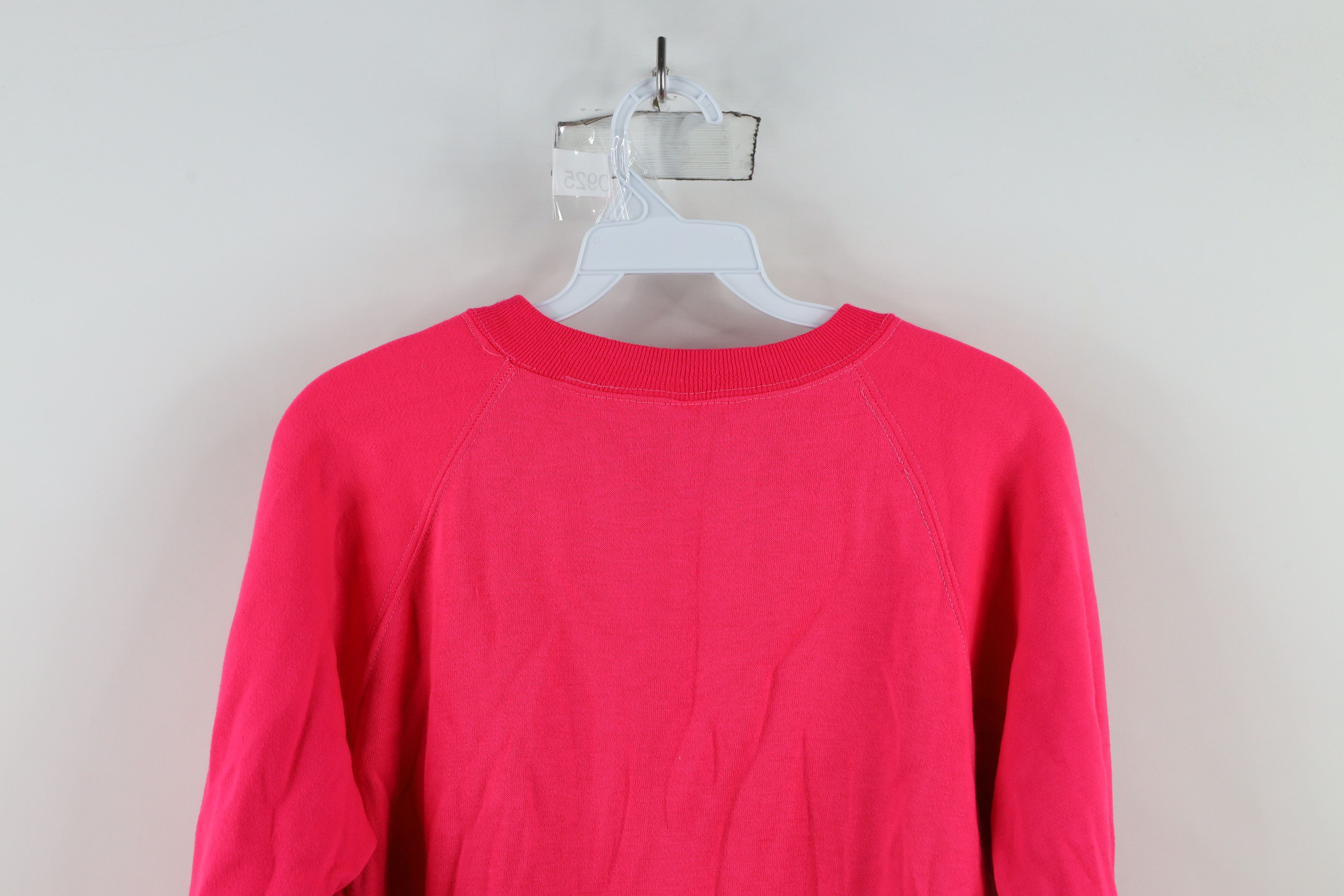 Vintage Vintage 60s 70s Streetwear Crewneck Sweatshirt Pink USA Size M / US 6-8 / IT 42-44 - 10 Thumbnail