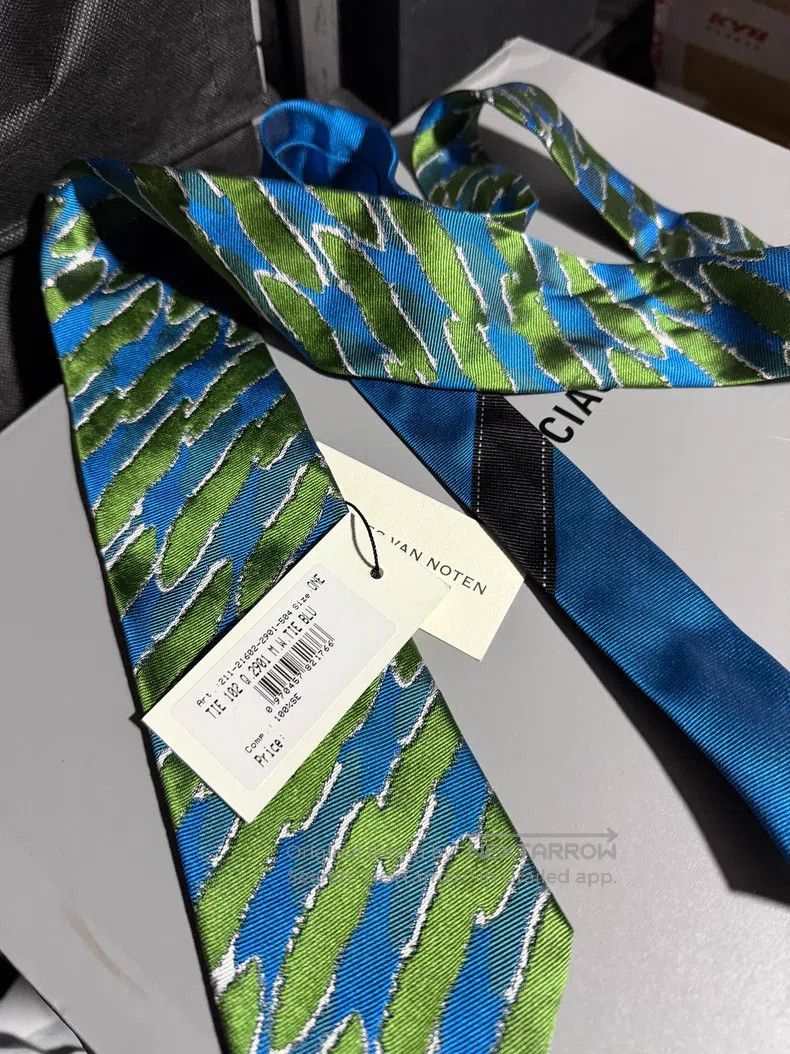 Dries Van Noten Dries Van Noten Silk Tie Size ONE SIZE - 6 Thumbnail