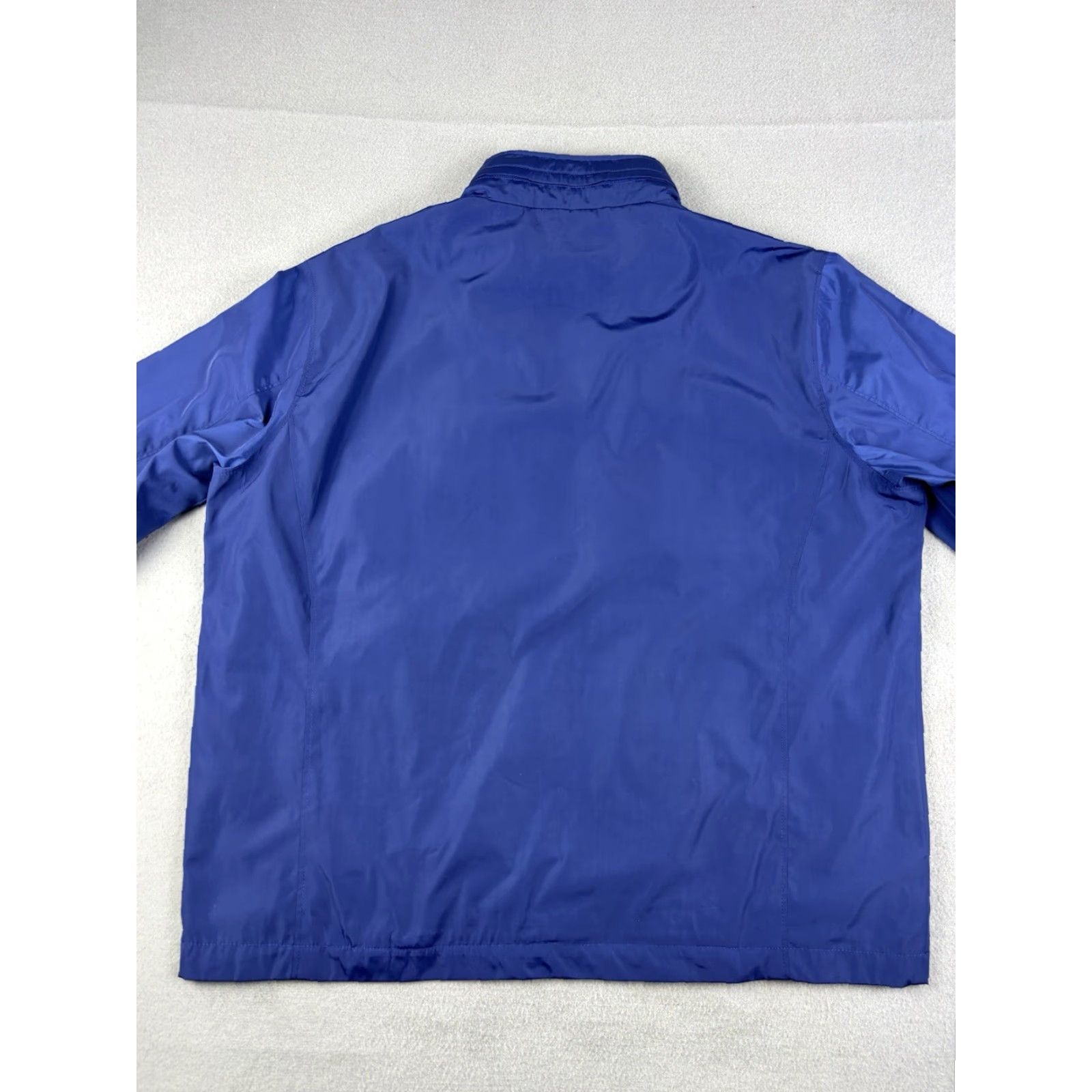 Tumi TUMI Jacket Windbreaker Mens XL Blue Waterproof Full Zip Stand-Up Collar Windbreaker Jacket Waterproof Packable Size US XL / EU 56 / 4 - 7 Thumbnail