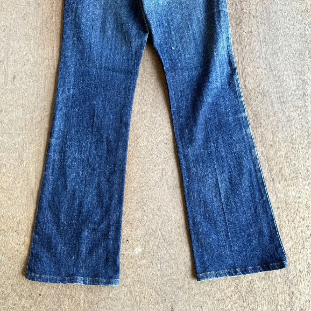 Beauty Beast FLARE/BOOTCUT🔥JAPANESE BRAND UNIQLO JEANS FADED DENIM PANTS Size US 28 / EU 44 - 11 Thumbnail