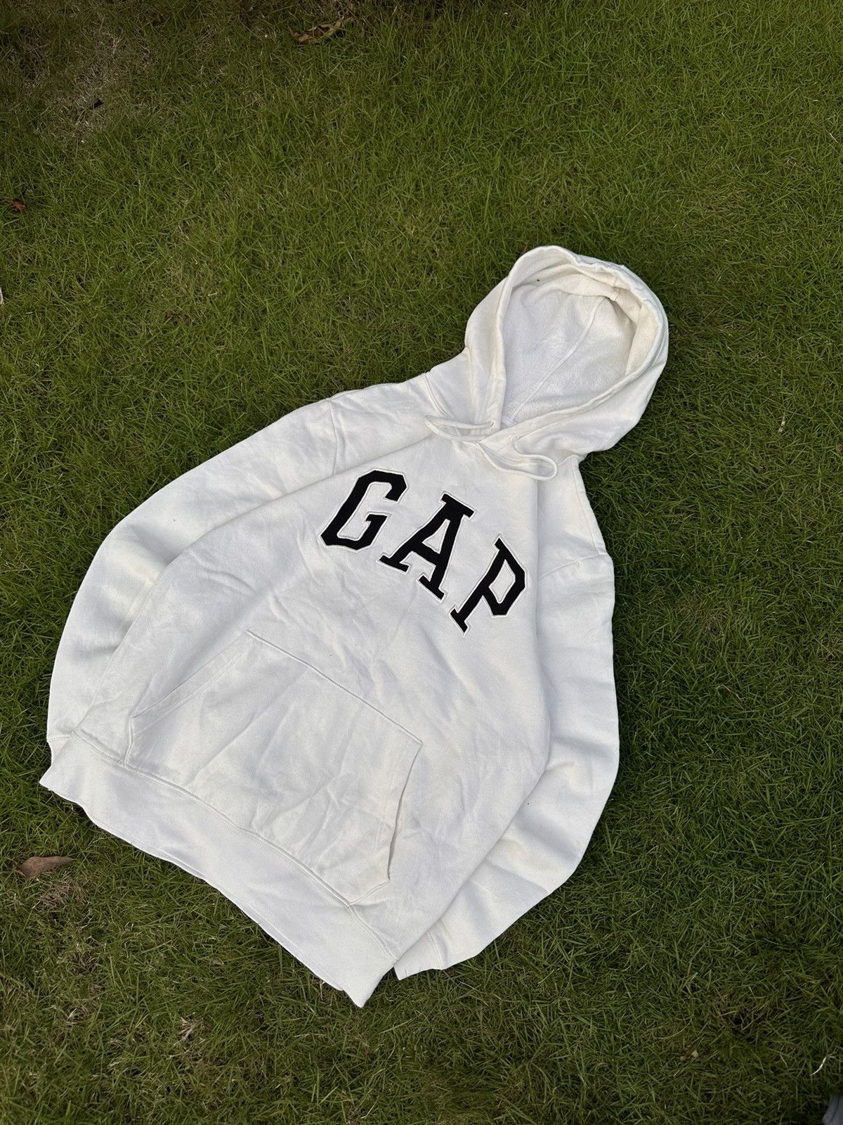 Gap × Vintage GAP VINTAGE BIG LOGO STREETWEAR HOODIE Size US S / EU 44-46 / 1 - 1 Thumbnail