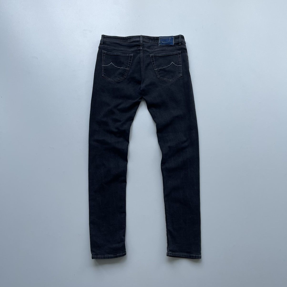 Jacob Cohen Jacob Cohen 688 Handmade Luxury Denim Stretch Jeans Washed Size US 38 / EU 54 - 3 Thumbnail