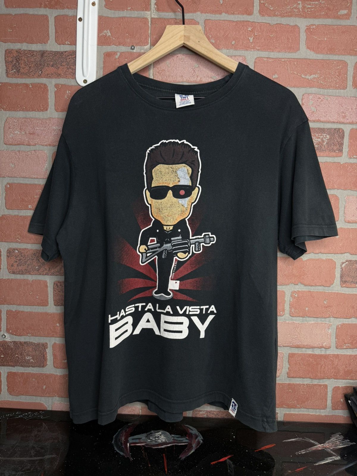 Vintage Vintage Terminator T2 Movie T-Shirt Adult Size Medium Size US M / EU 48-50 / 2 - 7 Thumbnail