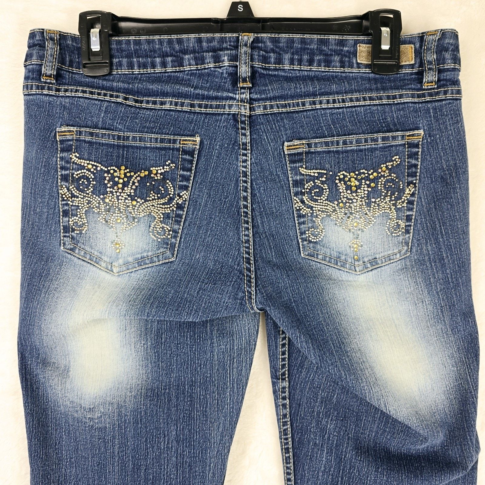 Southpole Vintage Southpole Capri Jeans Womens Sz 9 32x22 Juniors Y2K Size 32" / US 10 / IT 46 - 10 Thumbnail