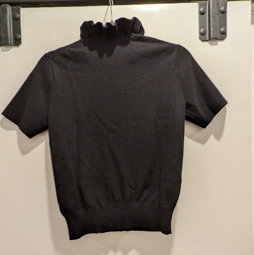 See by Chloe See By Chloe Black Cowl Neck Sweater Size L / US 10 / IT 46 - 4 Thumbnail
