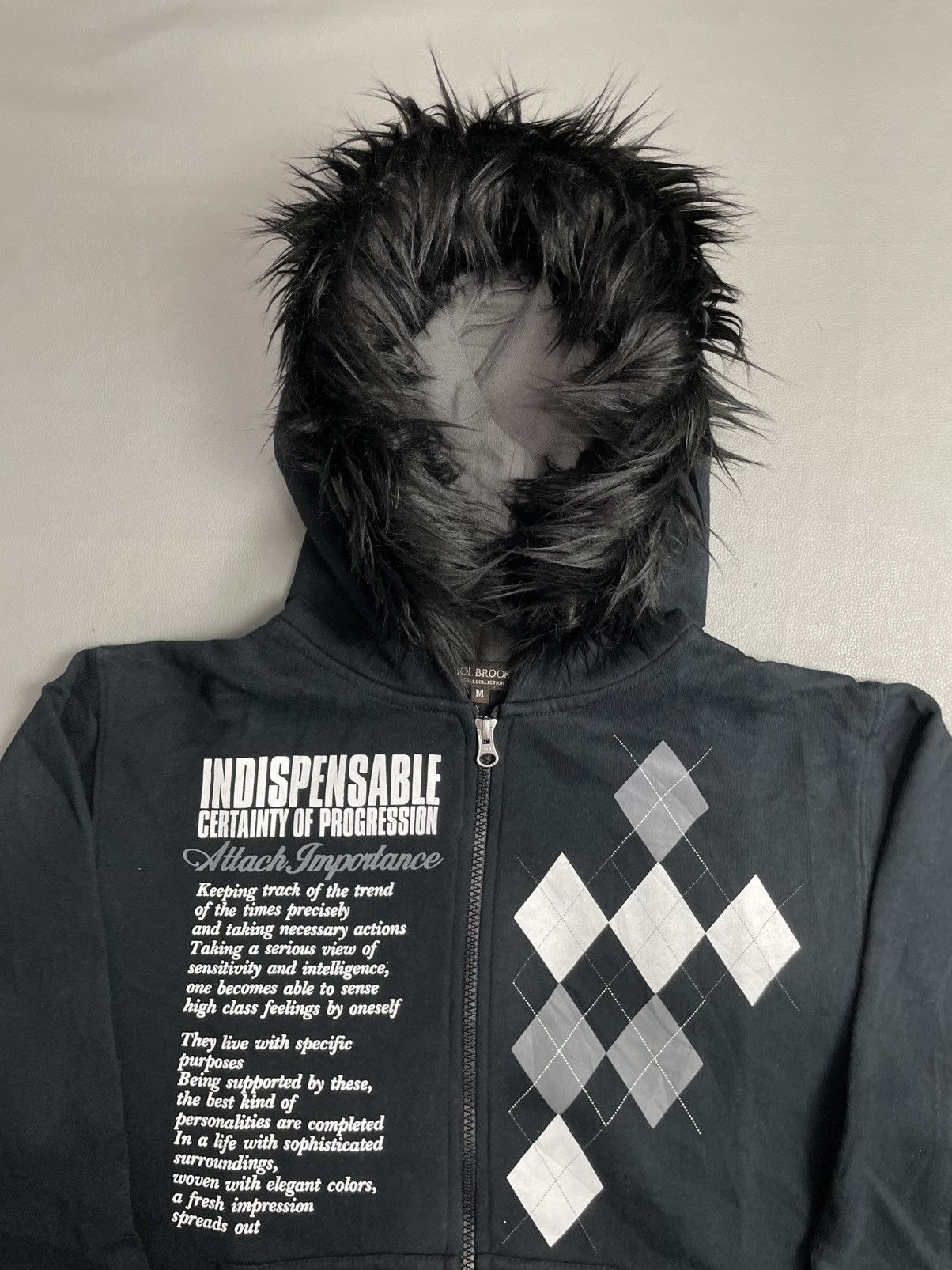 If Six Was Nine Holbrook Poem Zip Fur Hoodie ifsix style Size US M / EU 48-50 / 2 - 2 Thumbnail