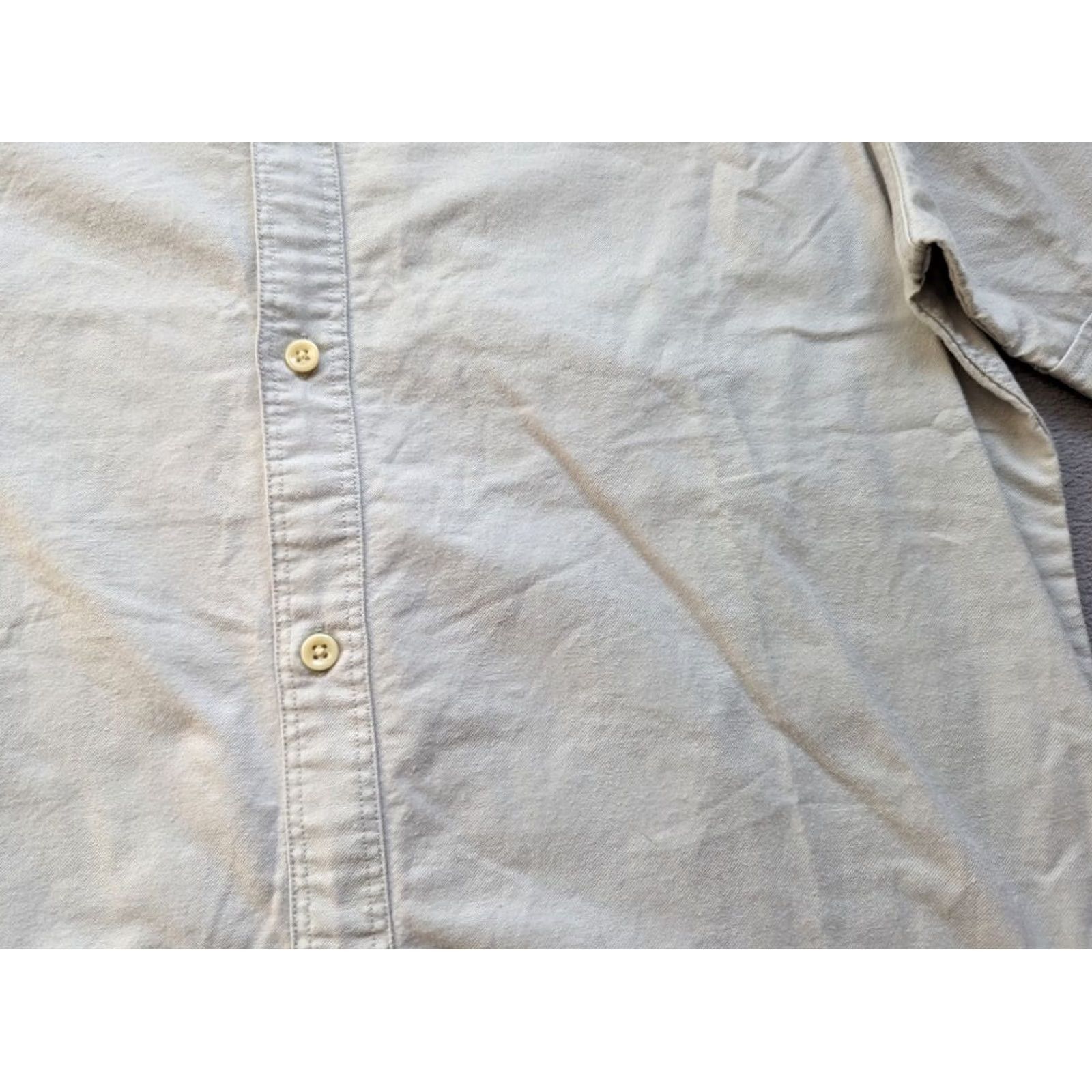 Allsaints ALLSAINTS Button-Up Shirt Mens M Light Gray Short Sleeve Shirt Mens M Gray Short Sleeve Shirt AllSaints Button-Up Mens Shirt Size US M / EU 48-50 / 2 - 7 Thumbnail
