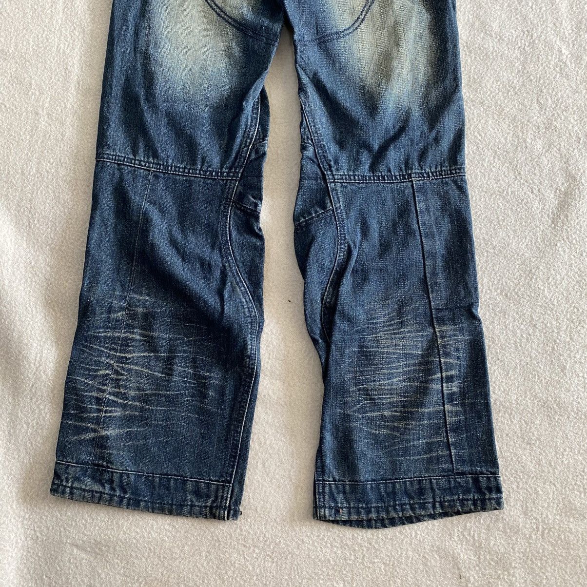 If Six Was Nine × Japanese Brand Rain King Of Hip Hop Brand Suspender Jeans w30 Size US 30 / EU 46 - 10 Thumbnail
