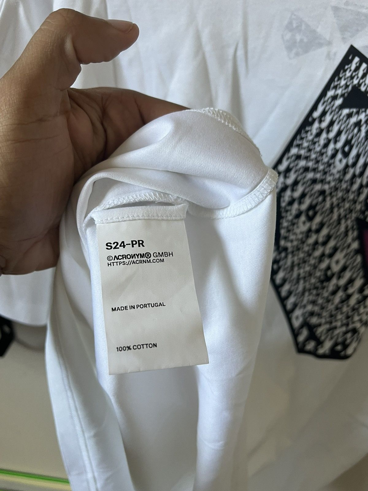 Acronym Acronym S24-PR-B Tshirt in White Size US M / EU 48-50 / 2 - 7 Thumbnail