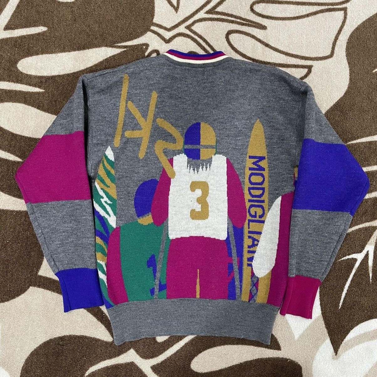 Coogi Vintage Modigliani Sweater Ski Prints Size US M / EU 48-50 / 2 - 2 Thumbnail