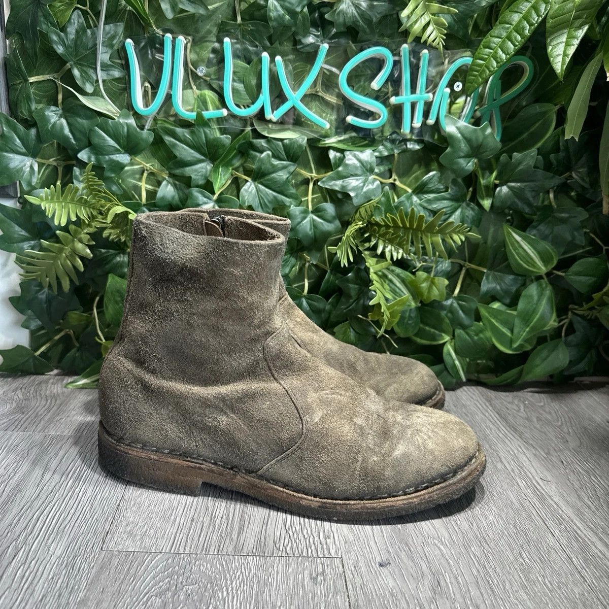 【LA MER MA MAISON】OVERSOLE SIDE ZIP BOOTS LA MER MA MAISON