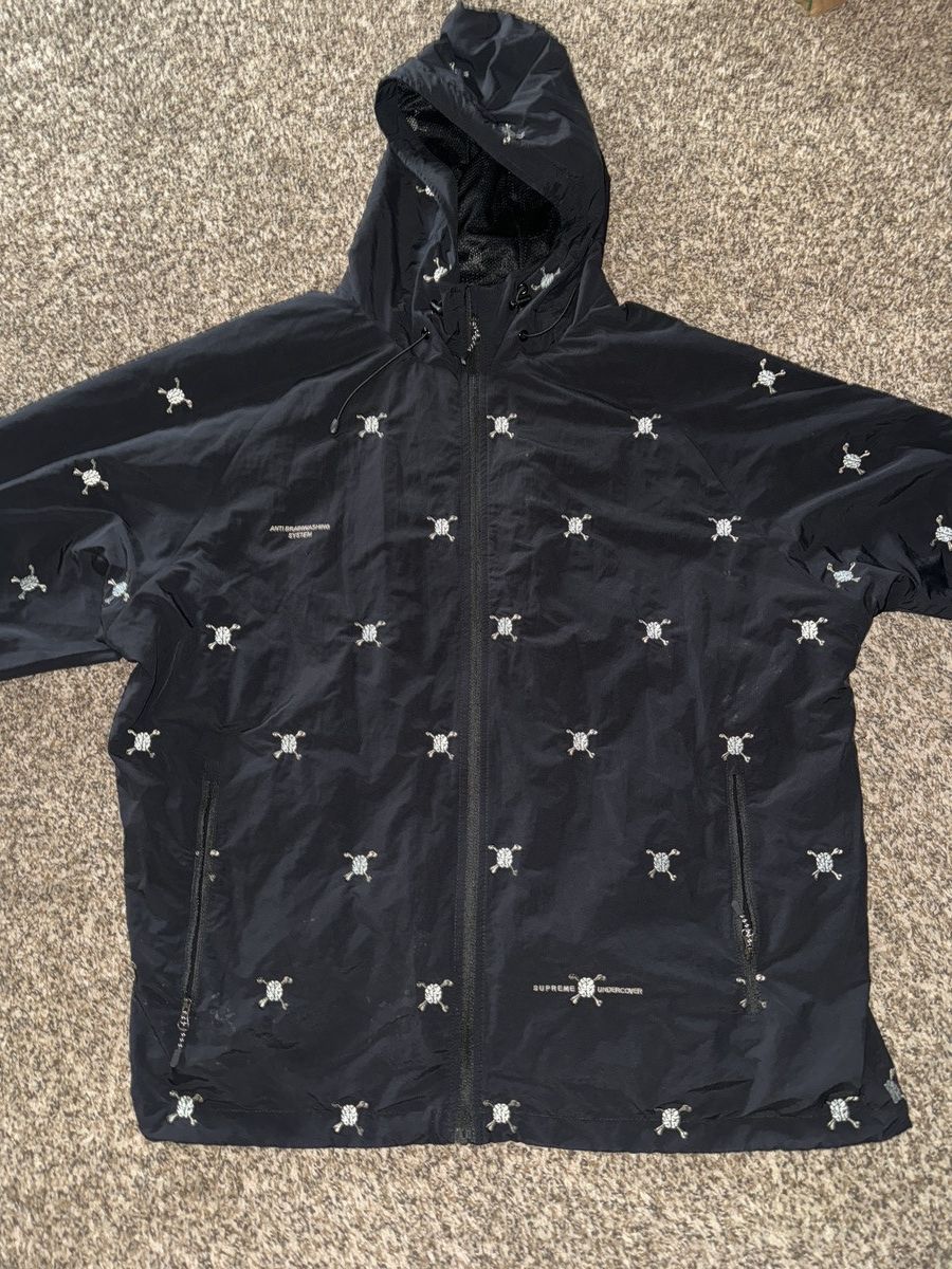 image of Supreme x Undercover Track Jacket in Black, Men's (Size Large)