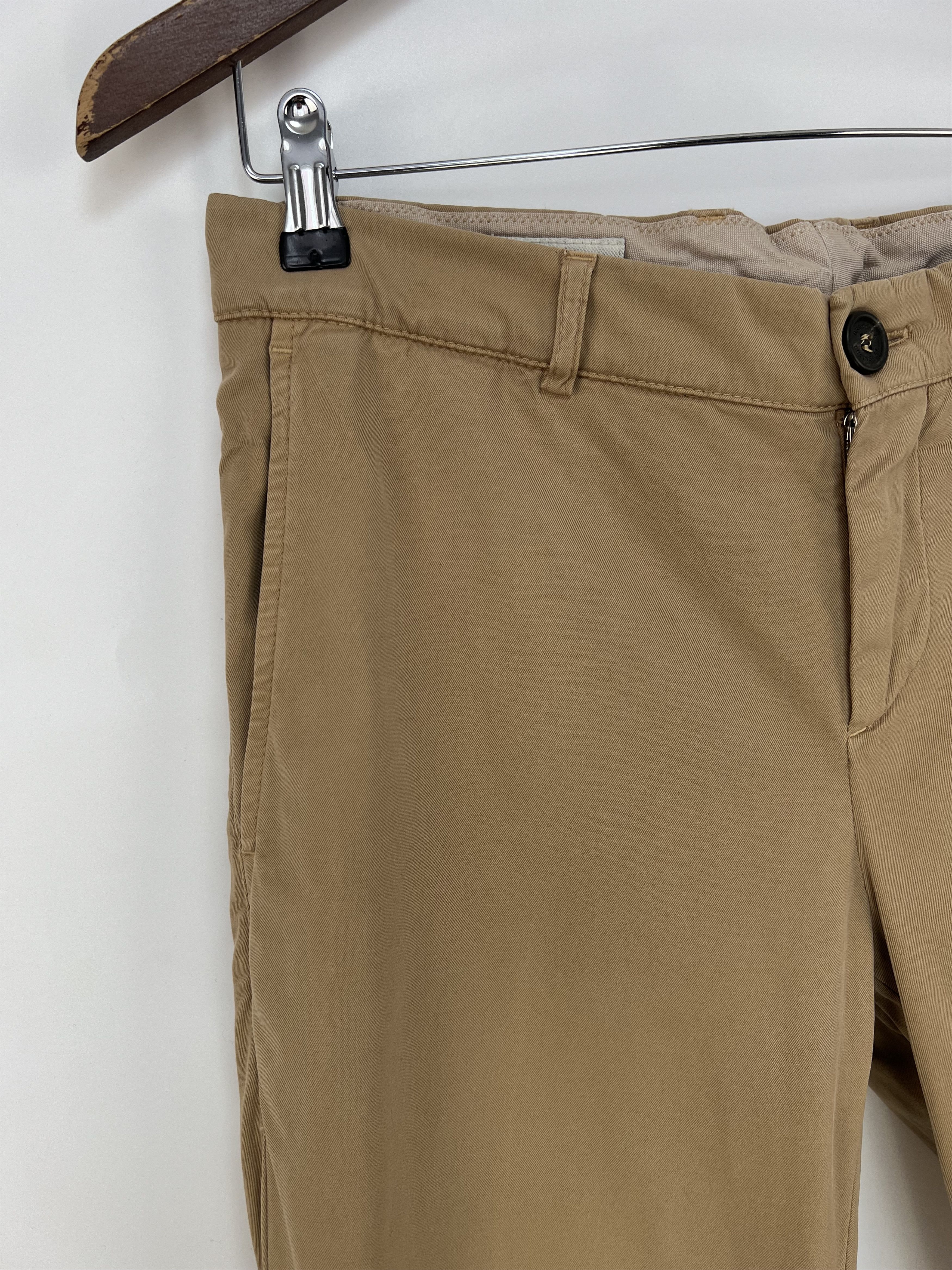 Brunello Cucinelli Brunello Cucinelli Cropped Chino Pants Size 46 Slim Fit Size US 30 / EU 46 - 5 Thumbnail
