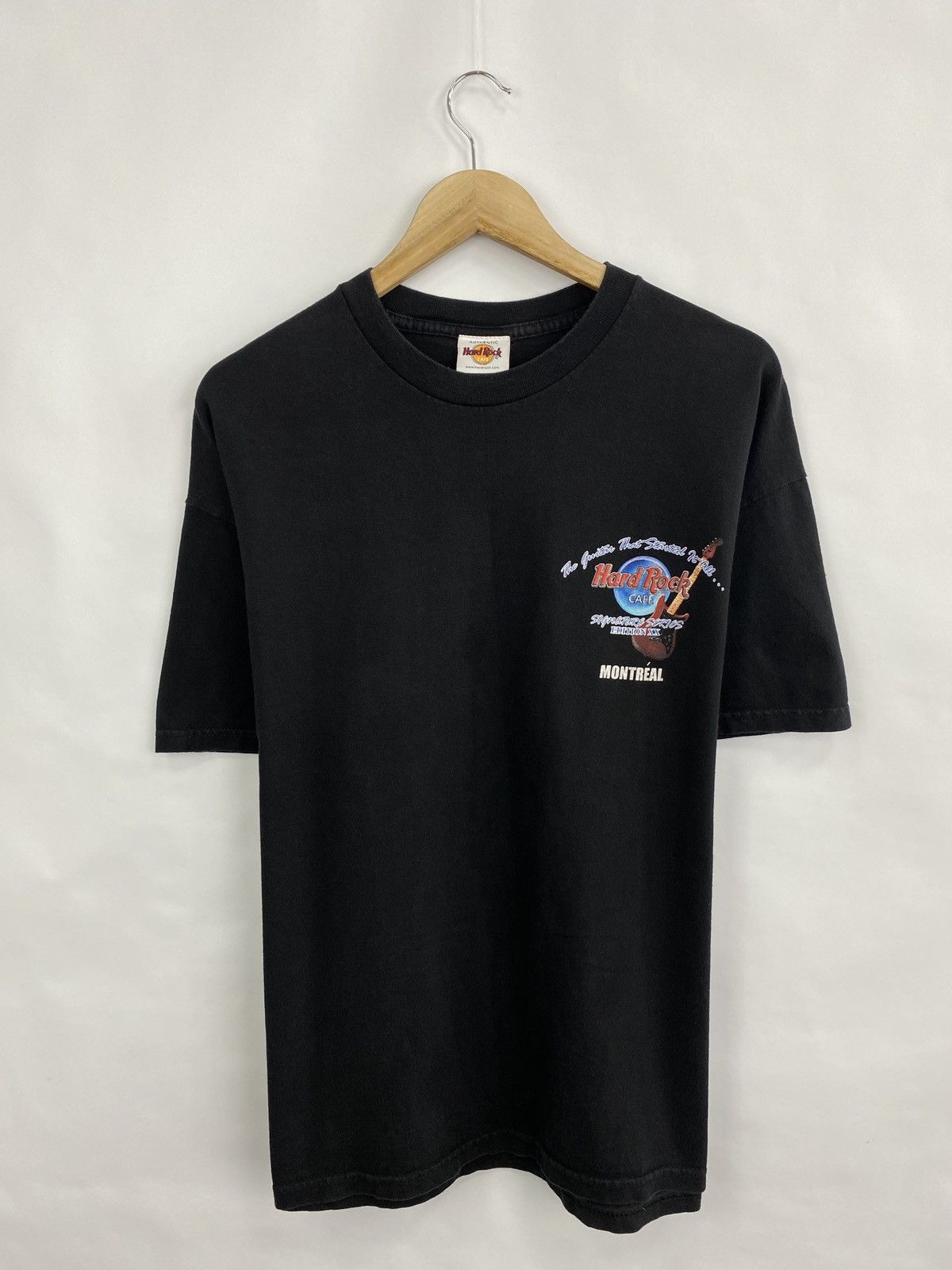 Hard Rock Cafe Vintage 90s Hard Rock Cafe Montreal T Shirt rare retro Y2K Size US XL / EU 56 / 4 - 5 Thumbnail