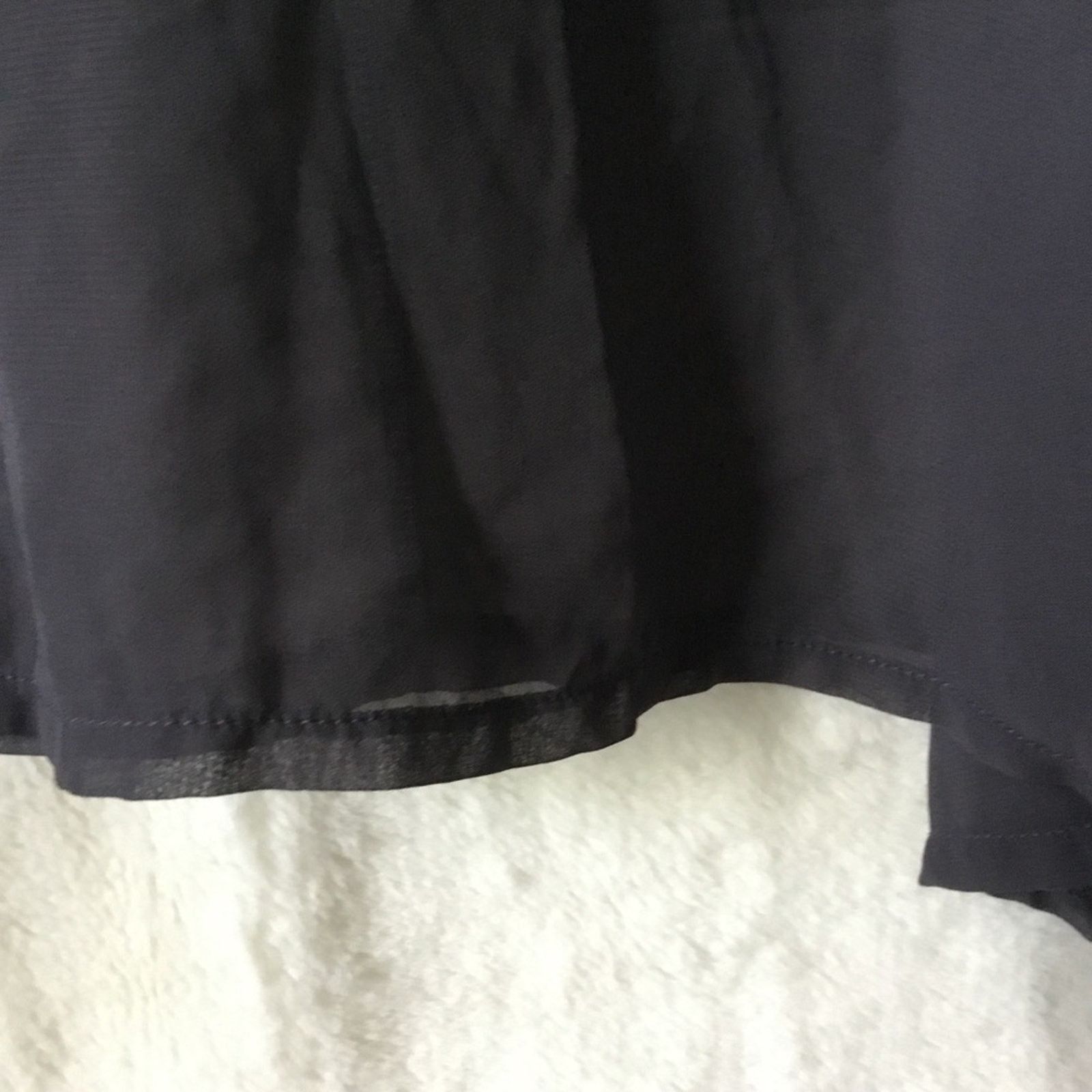 Other Marseille Gray Sheer Asymmetrical Hem Tunic Size S / US 4 / IT 40 - 6 Thumbnail