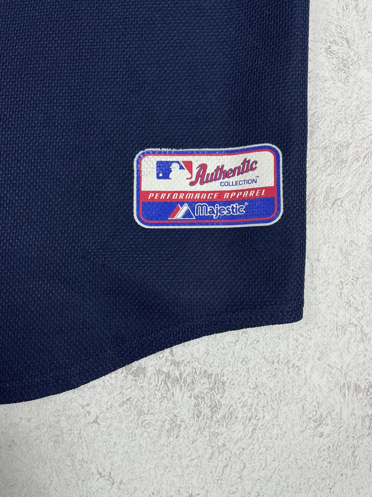MLB × Majestic × Vintage Majestic DC Washington Nationals Patch Baseball Vntg Jersey Size US XL / EU 56 / 4 - 3 Thumbnail