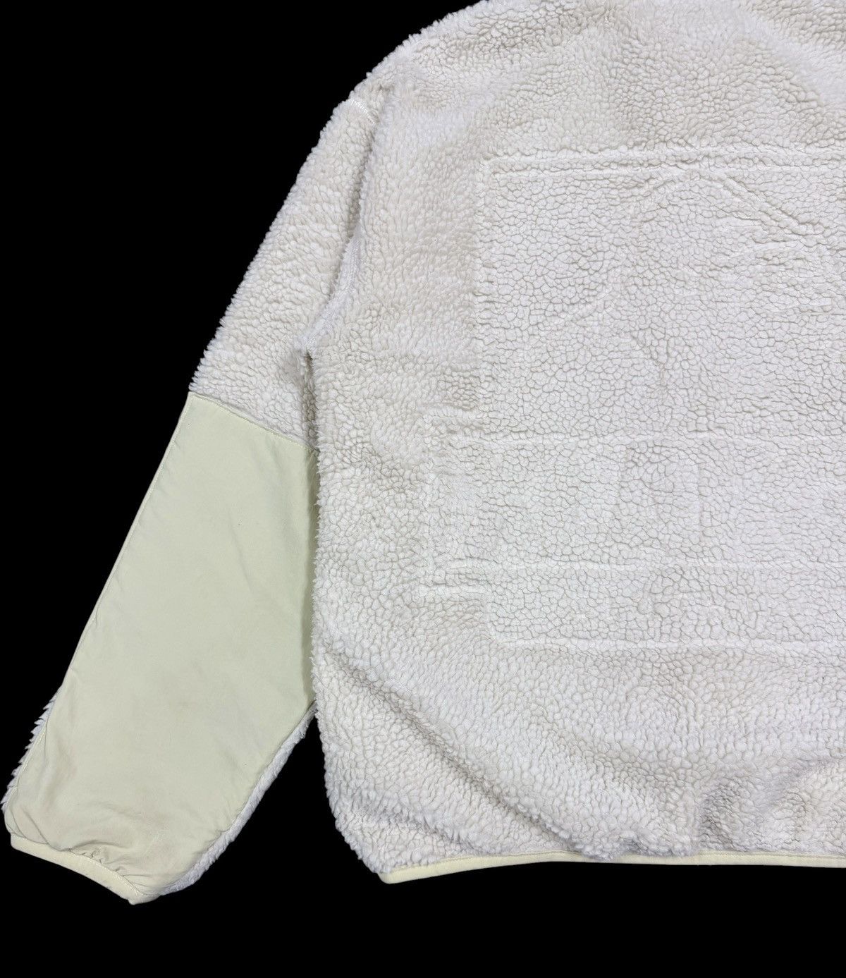 Xlarge Xlarge Deep Pile Sherpa Boa Jacket Big Logo Embossed Fleece Size US L / EU 52-54 / 3 - 17 Thumbnail