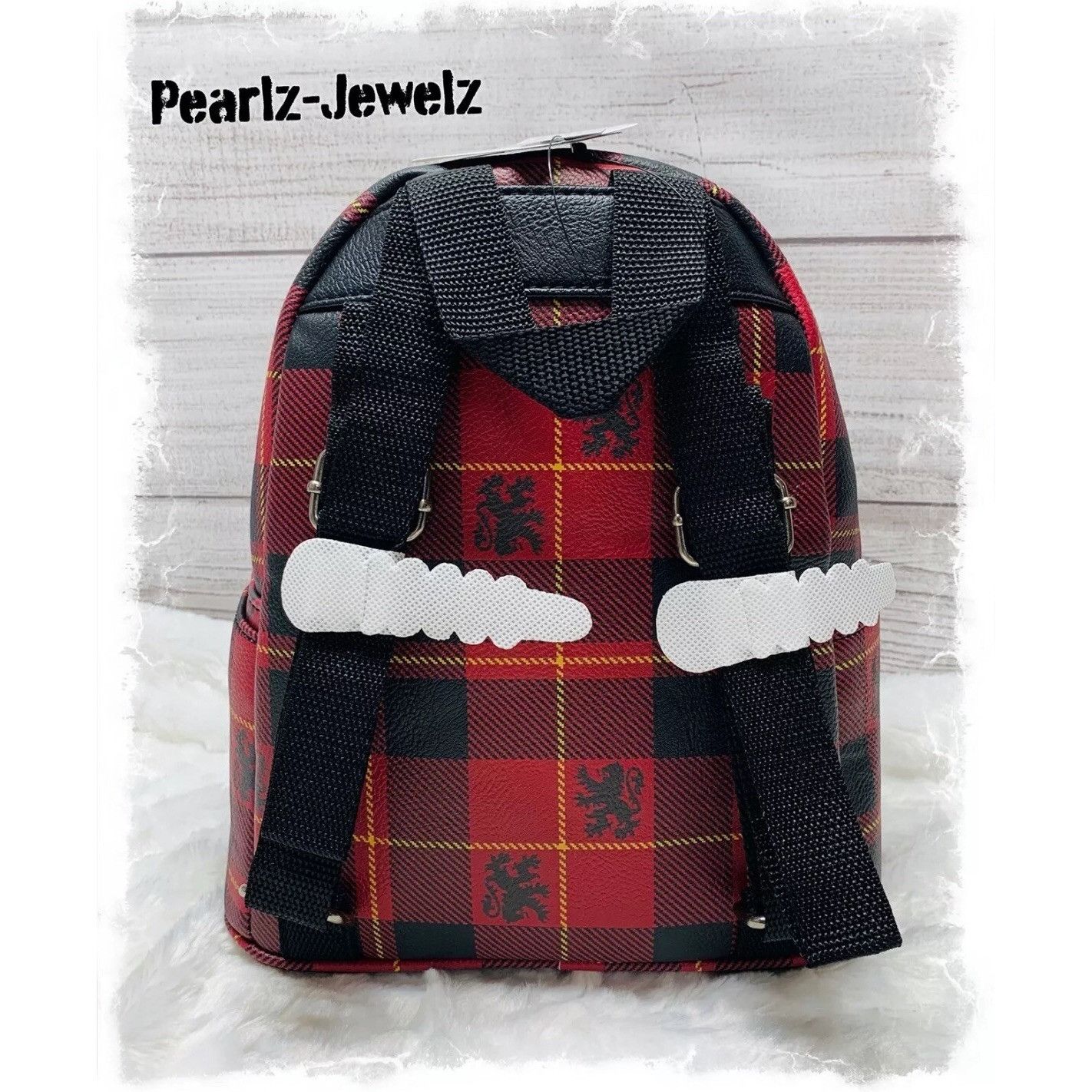 Disney Loungefly Harry Potter Gryffindor Red Plaid Mini Backpack Br Size ONE SIZE - 2 Thumbnail