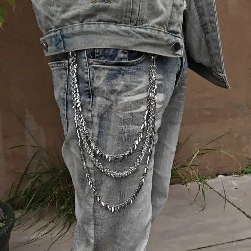 VIBE Copper Leaf Round Bead Pants Chain Size ONE SIZE - 3 Thumbnail
