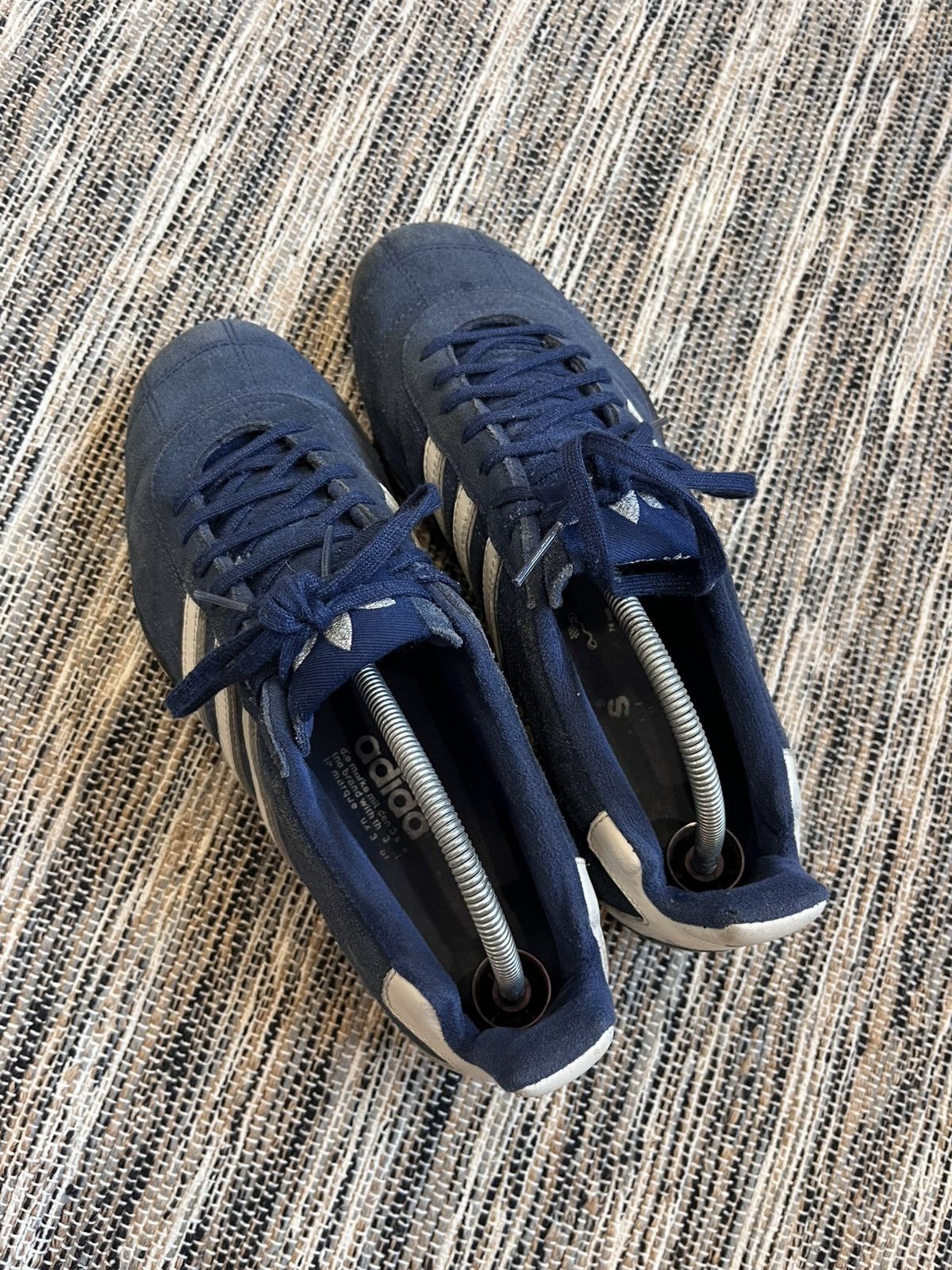 Adidas × Vintage Vintage Adidas tuscany GoodYear Sneakers F1 Moto Racing Navy Size US 7 / EU 40 - 5 Thumbnail