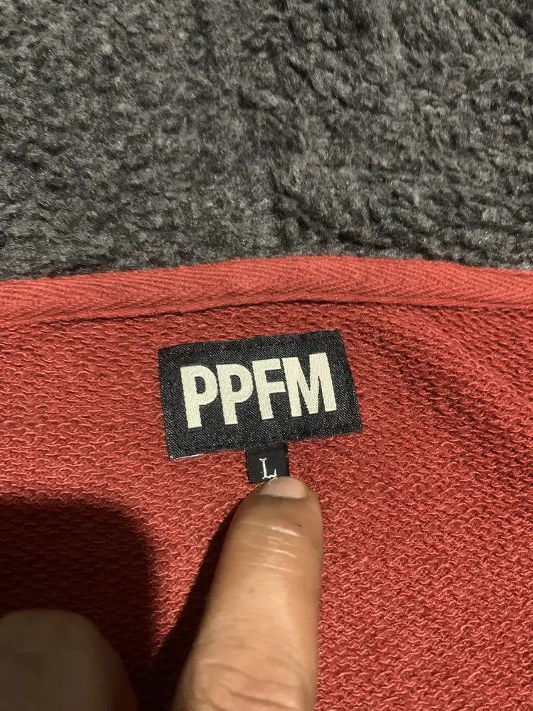 PPFM 2000s PPFM SHERPA TRIM DOUBLE ZIPPER HOODIE Size US M / EU 48-50 / 2 - 8 Thumbnail