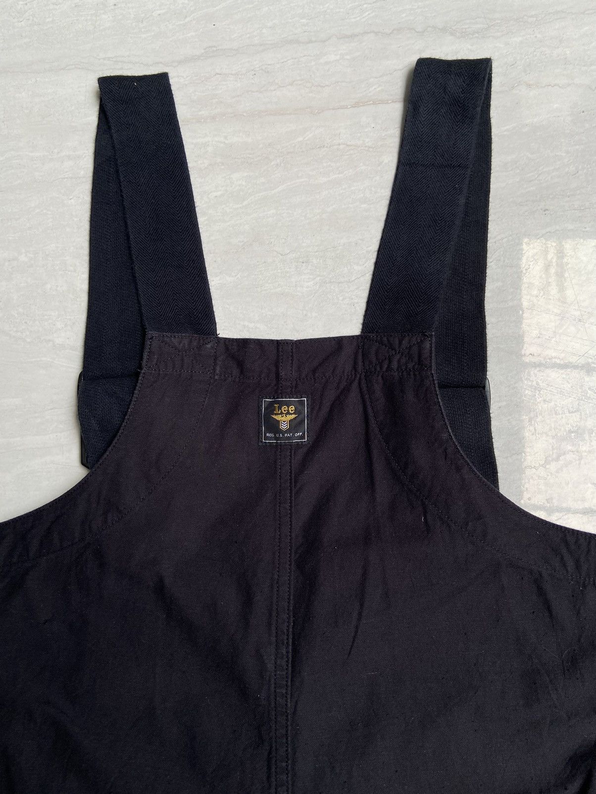 Designer × Japanese Brand × Lee H.D LEE COMPANY Black Jumpsuit Size US 36 / EU 52 - 4 Thumbnail