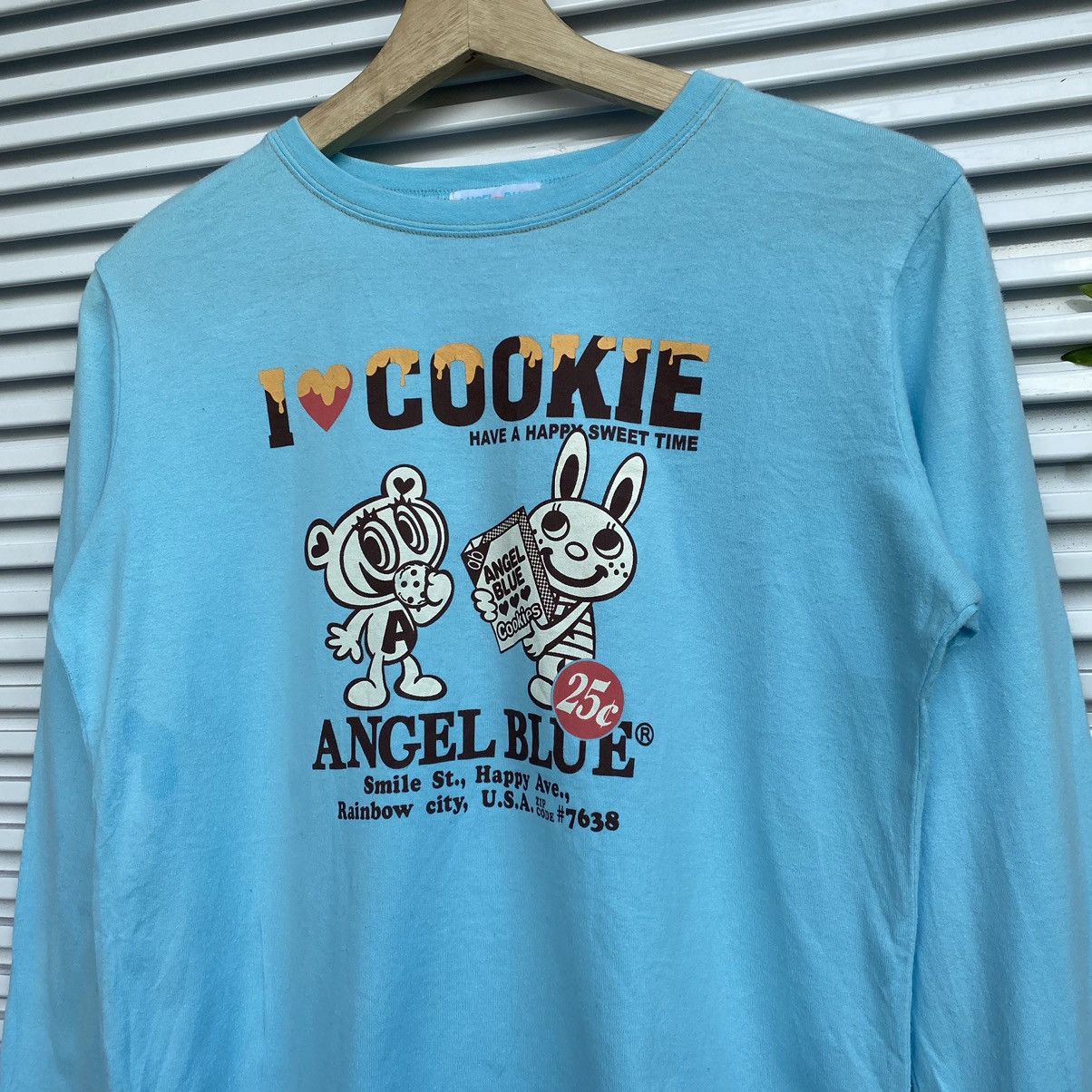 Angel Blue 2000s Angel Blue I ❤️ Cookie Long Sleeve Shirts Size US L / EU 52-54 / 3 - 3 Thumbnail