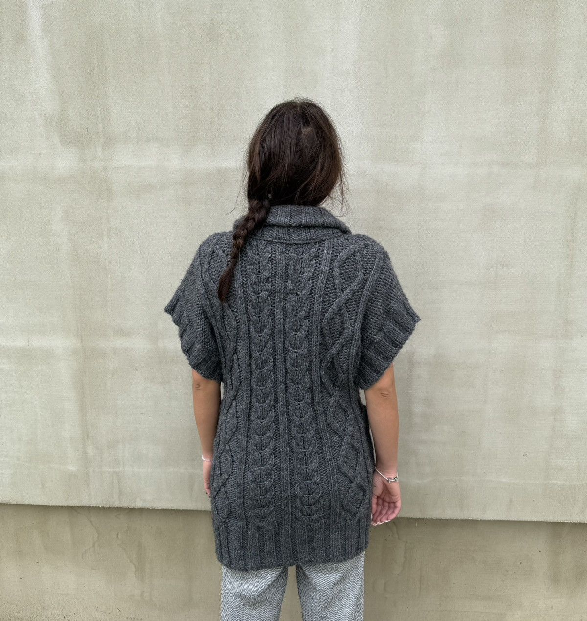 Burberry Thomas Burberry Women’s Knit Cardigan Wool Alpaca Button XS Size XS / US 0-2 / IT 36-38 - 2 Thumbnail