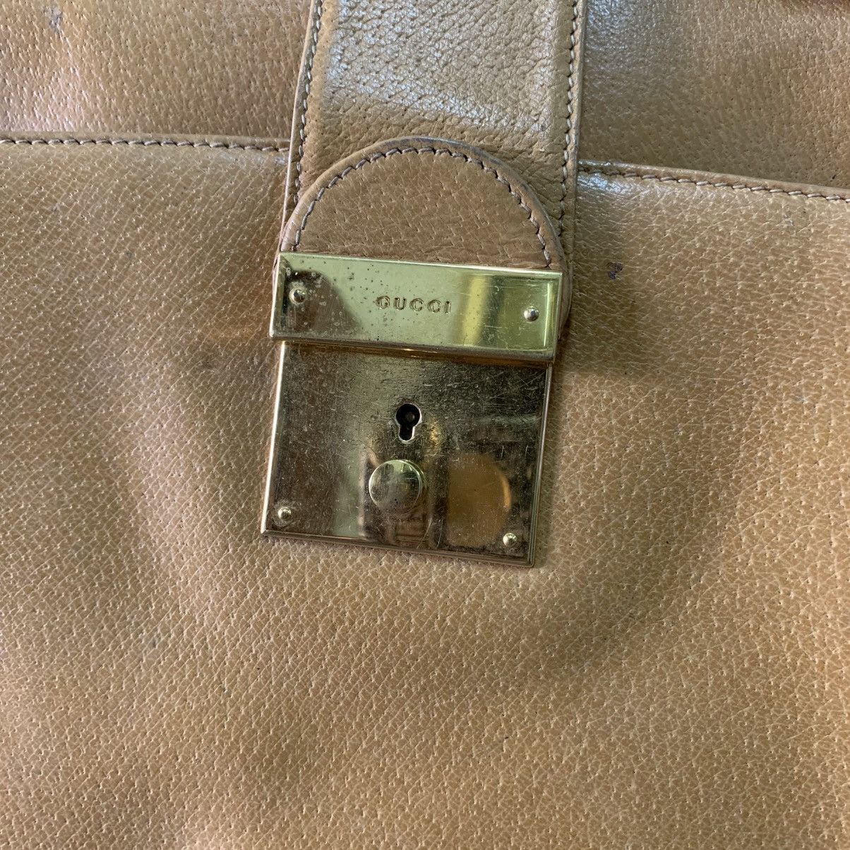 Gucci Gucci Leather Vintagr Document Bag Size ONE SIZE - 6 Thumbnail