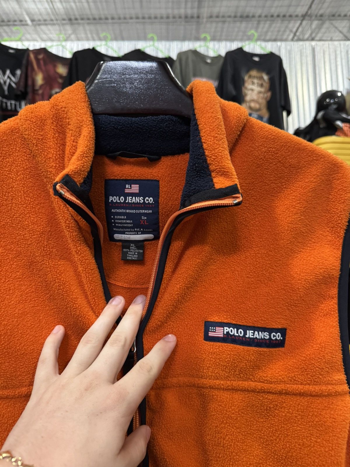 Polo Ralph Lauren × Vintage Vintage 90s Polo Sport Ralph Lauren Vest XL Size US XL / EU 56 / 4 - 2 Thumbnail