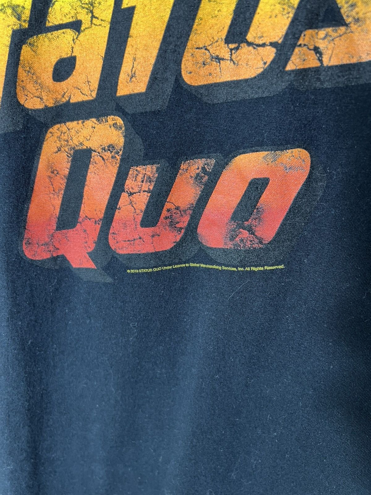 Band Tees Vintage streetwear Band Rock Tour Status Quo T-shirt Size US XL / EU 56 / 4 - 5 Thumbnail