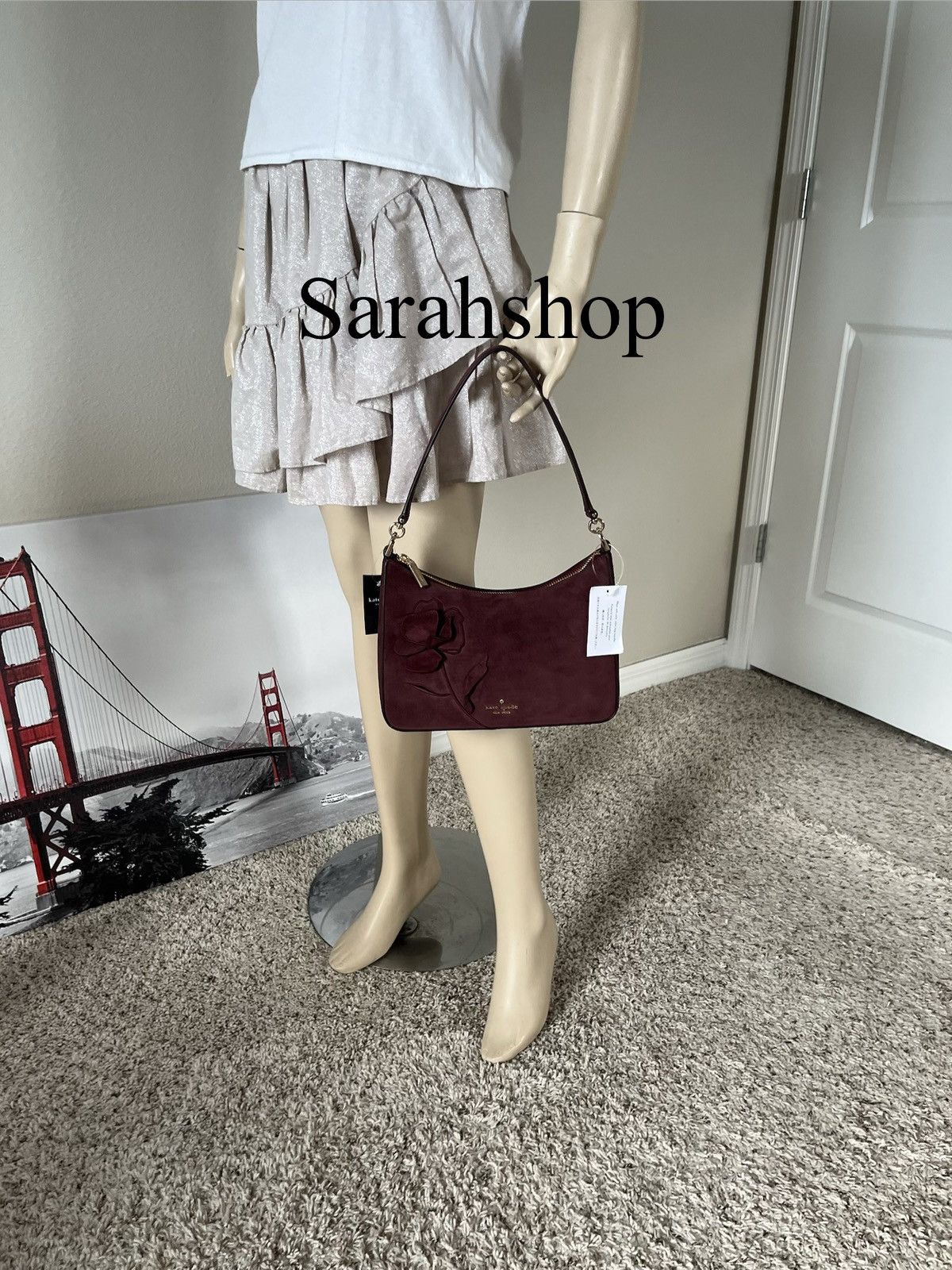 Kate Spade Kate Spade Margot Floral Medium Shoulder Bag Size ONE SIZE - 9 Thumbnail